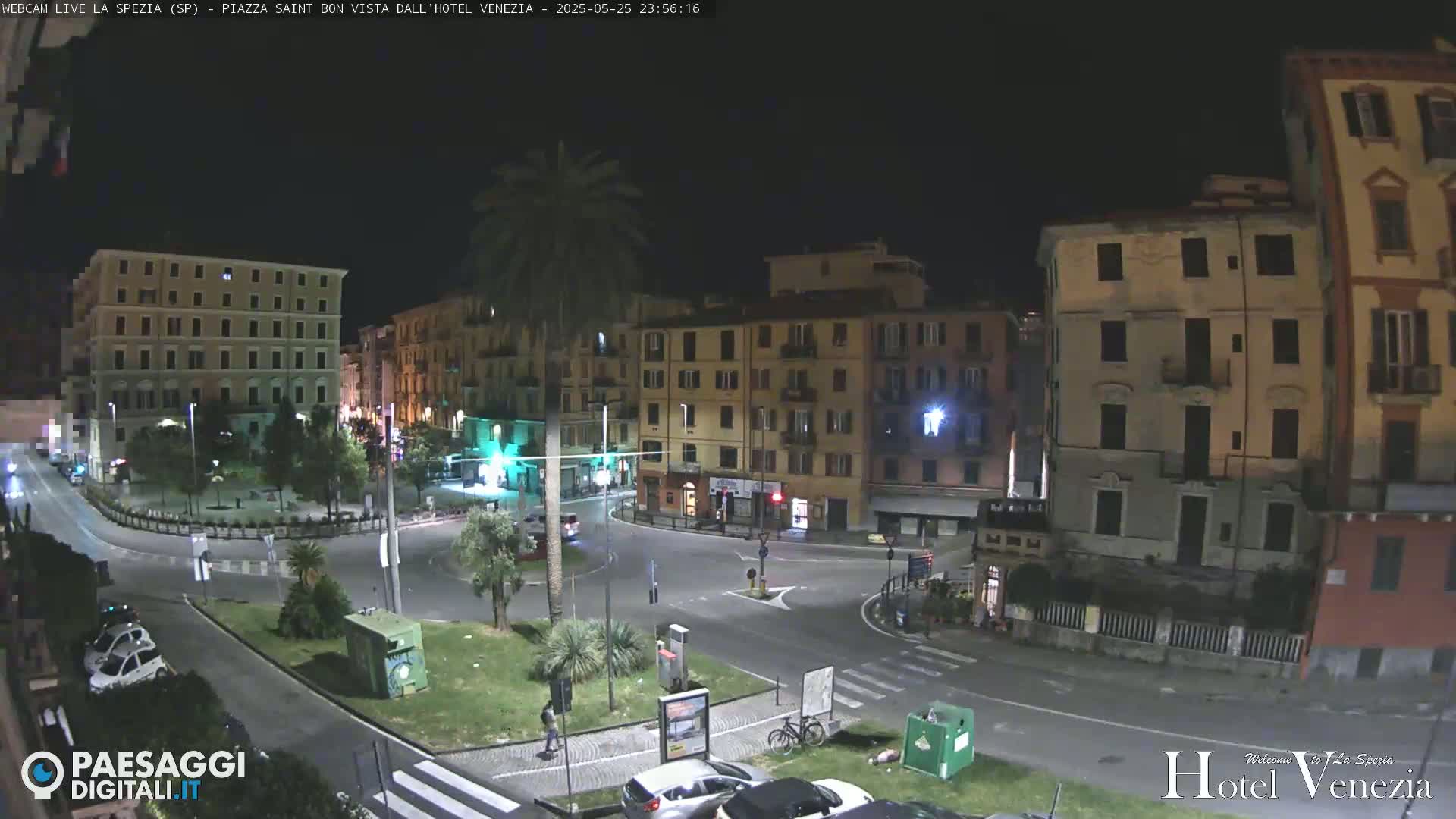 La Spezia Piazza Saint Bon Square Live Cam - Liguria, Italy
