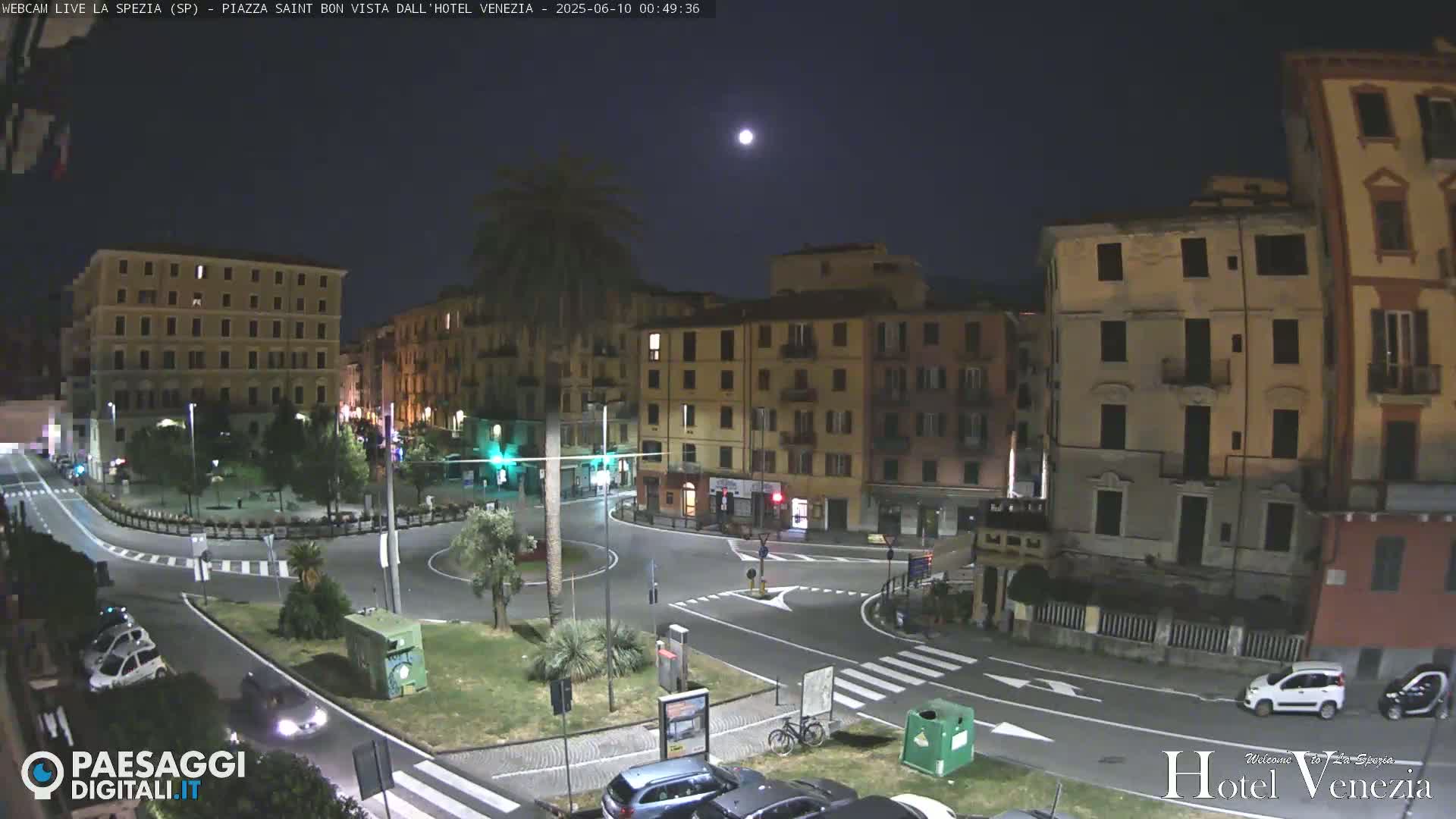 La Spezia Piazza Saint Bon Square Live Cam - Liguria, Italy