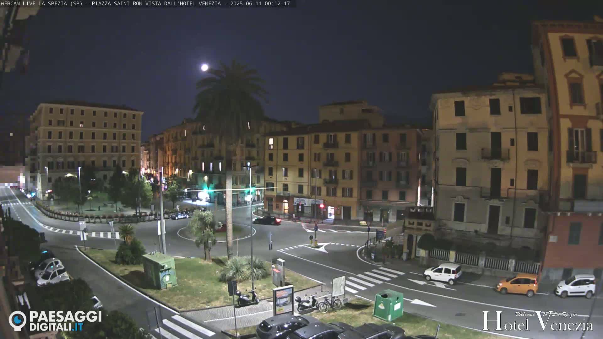 La Spezia Piazza Saint Bon Square Live Cam - Liguria, Italy
