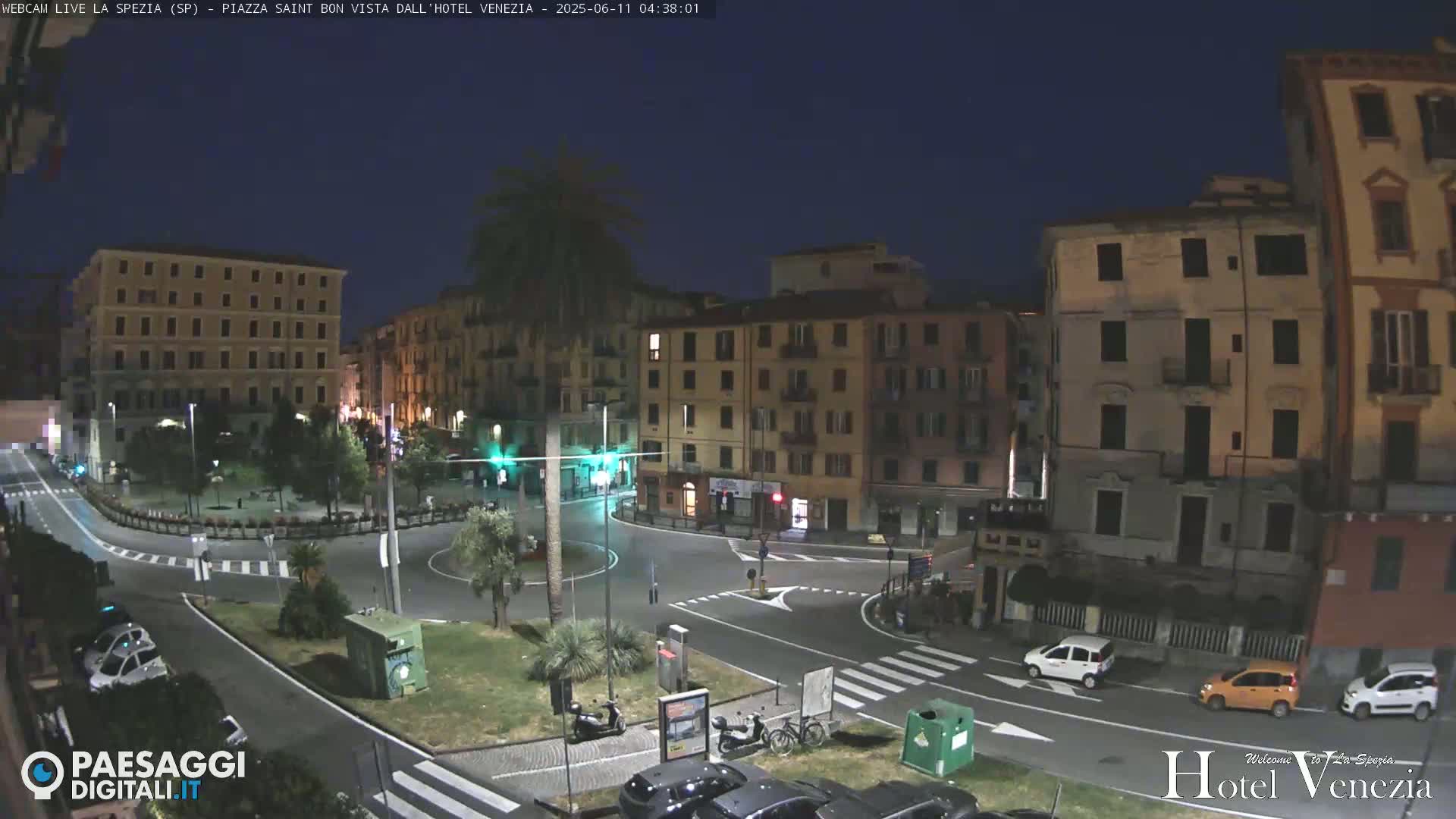 La Spezia Piazza Saint Bon Square Live Cam - Liguria, Italy