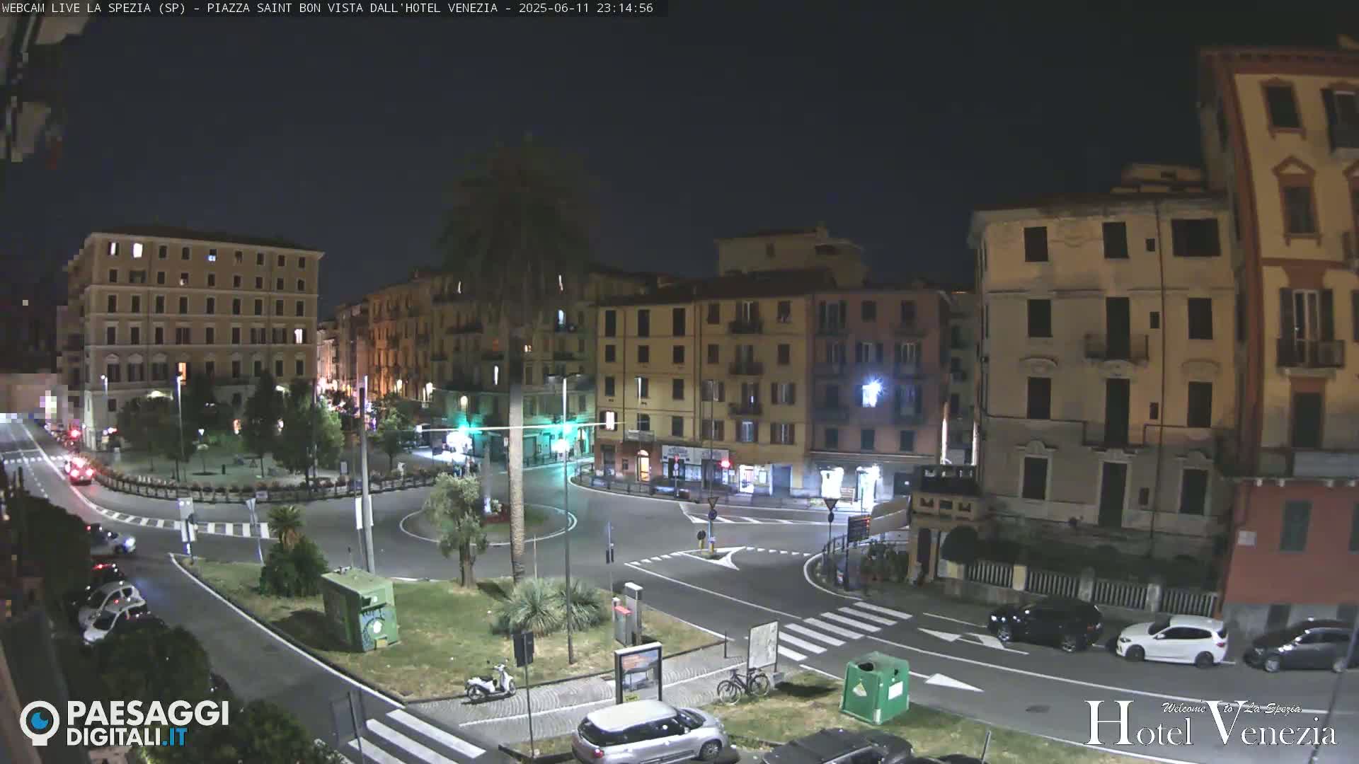 La Spezia Piazza Saint Bon Square Live Cam - Liguria, Italy