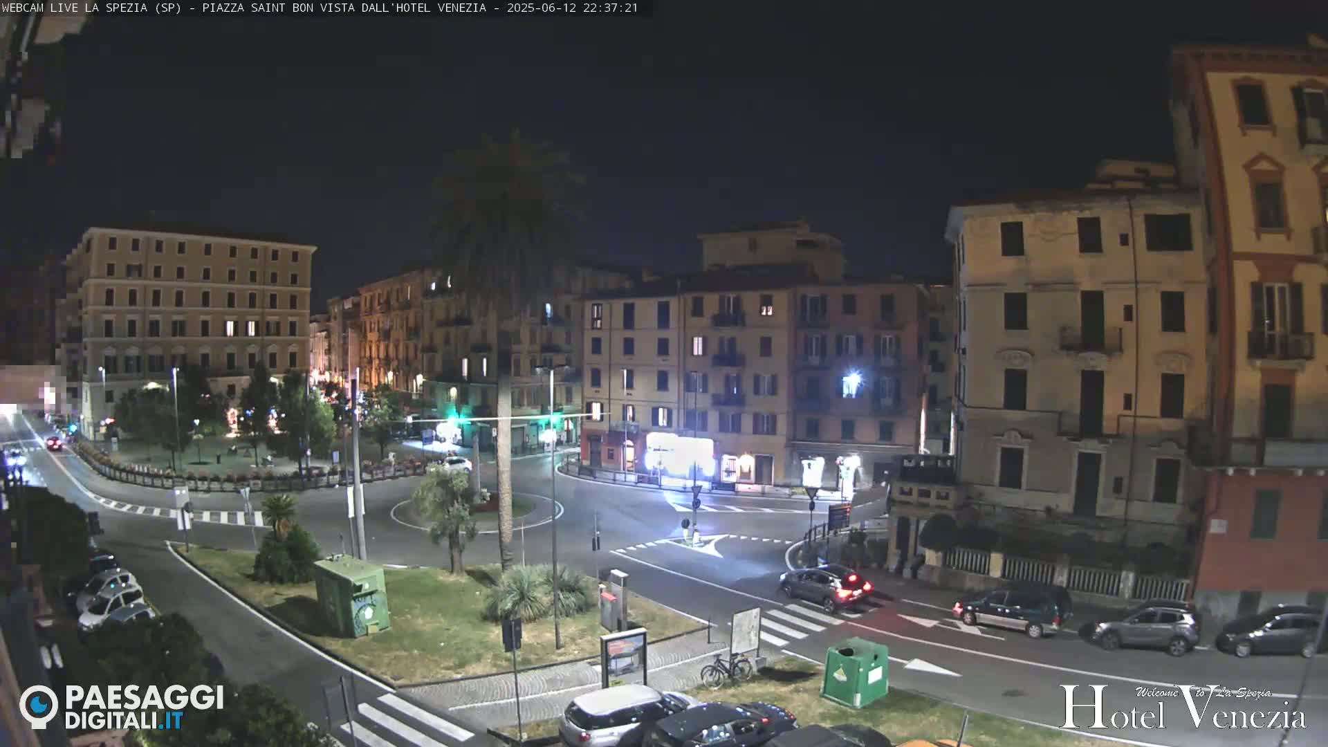 La Spezia Piazza Saint Bon Square Live Cam - Liguria, Italy