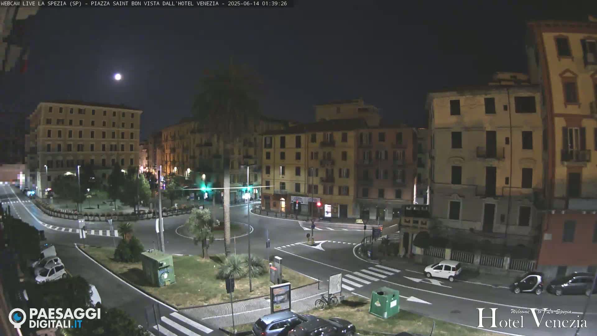 La Spezia Piazza Saint Bon Square Live Cam - Liguria, Italy
