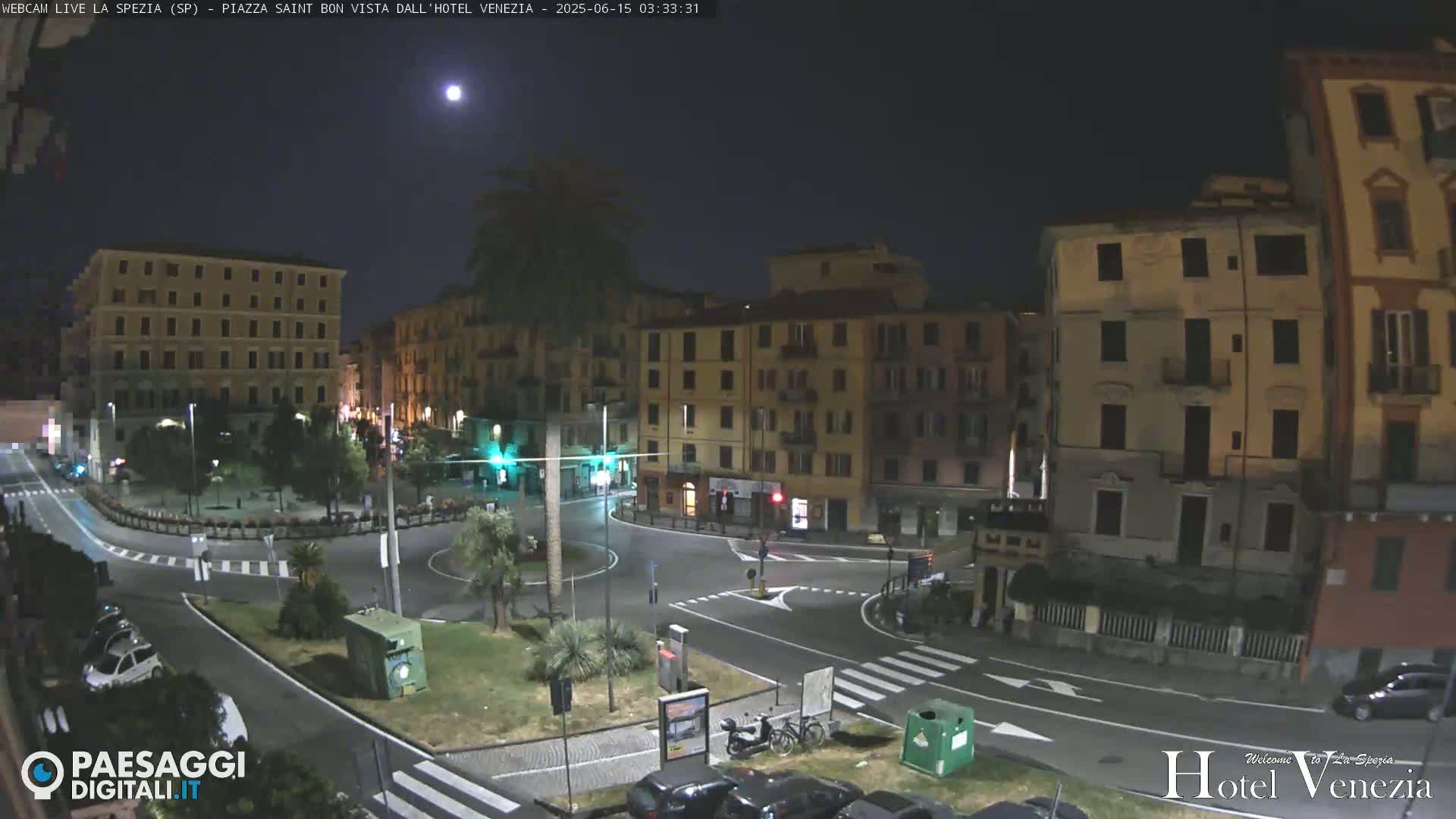 La Spezia Piazza Saint Bon Square Live Cam - Liguria, Italy