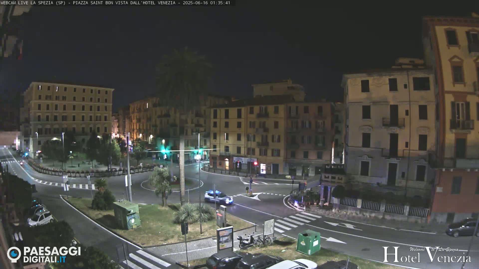 La Spezia Piazza Saint Bon Square Live Cam - Liguria, Italy