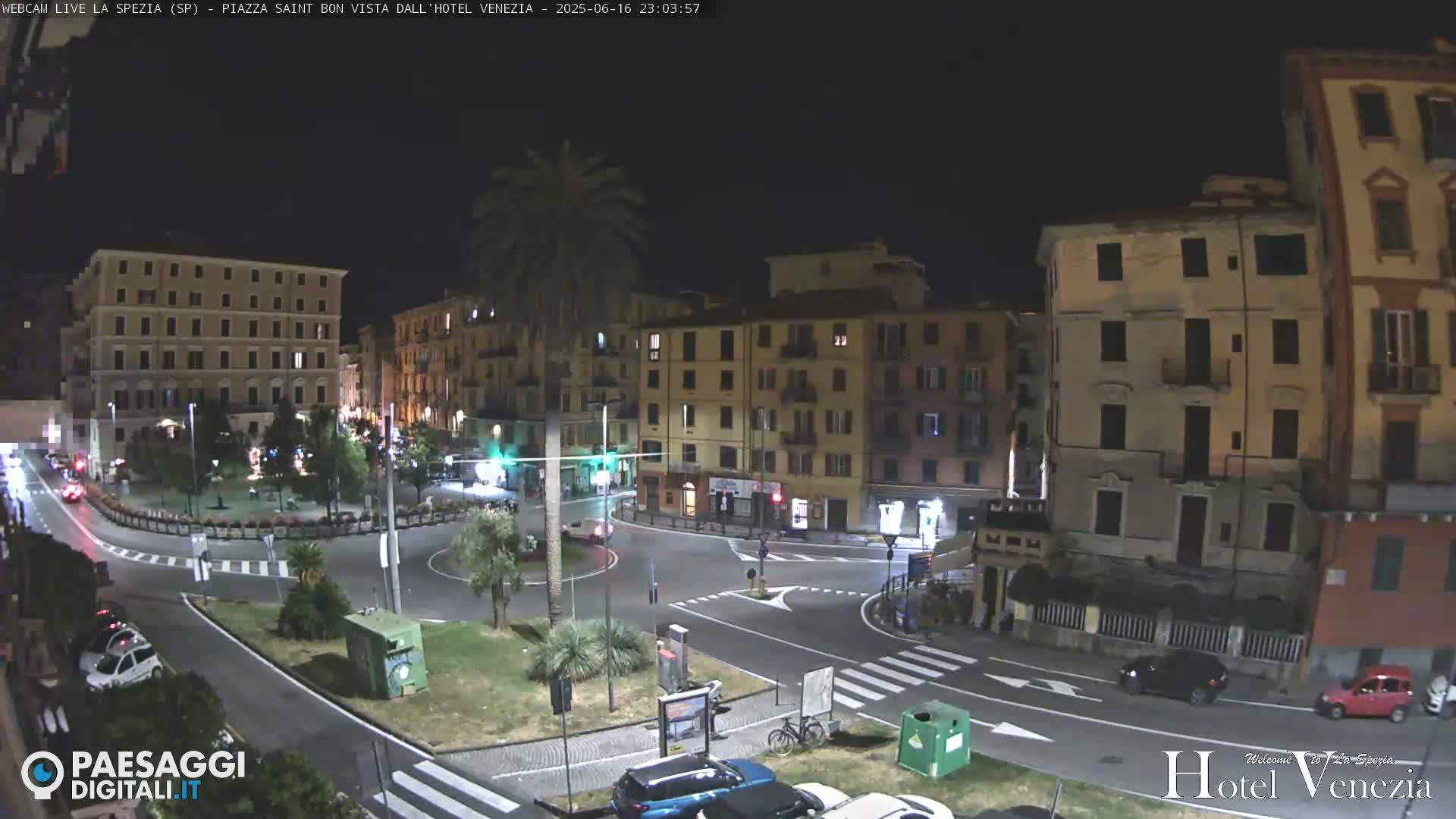 La Spezia Piazza Saint Bon Square Live Cam - Liguria, Italy