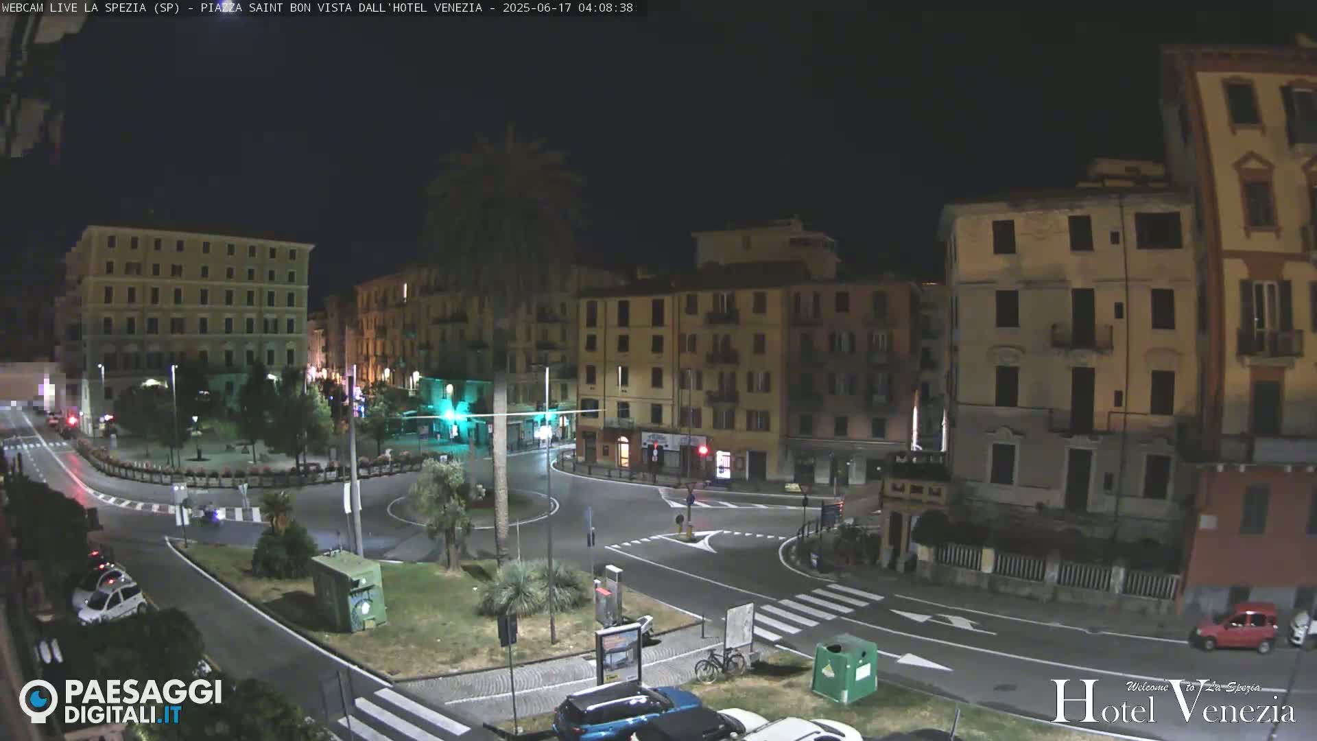 La Spezia Piazza Saint Bon Square Live Cam - Liguria, Italy