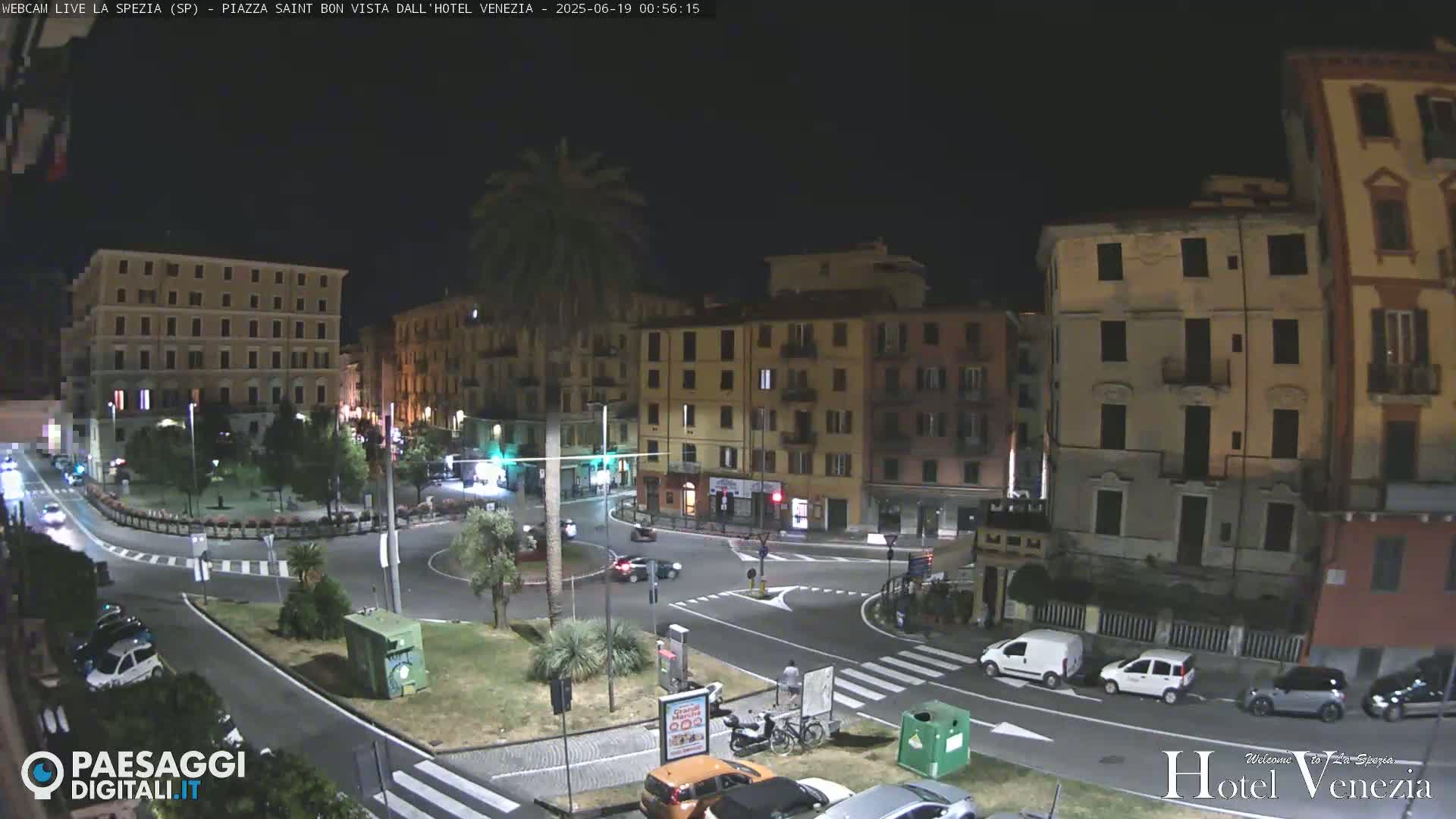 La Spezia Piazza Saint Bon Square Live Cam - Liguria, Italy