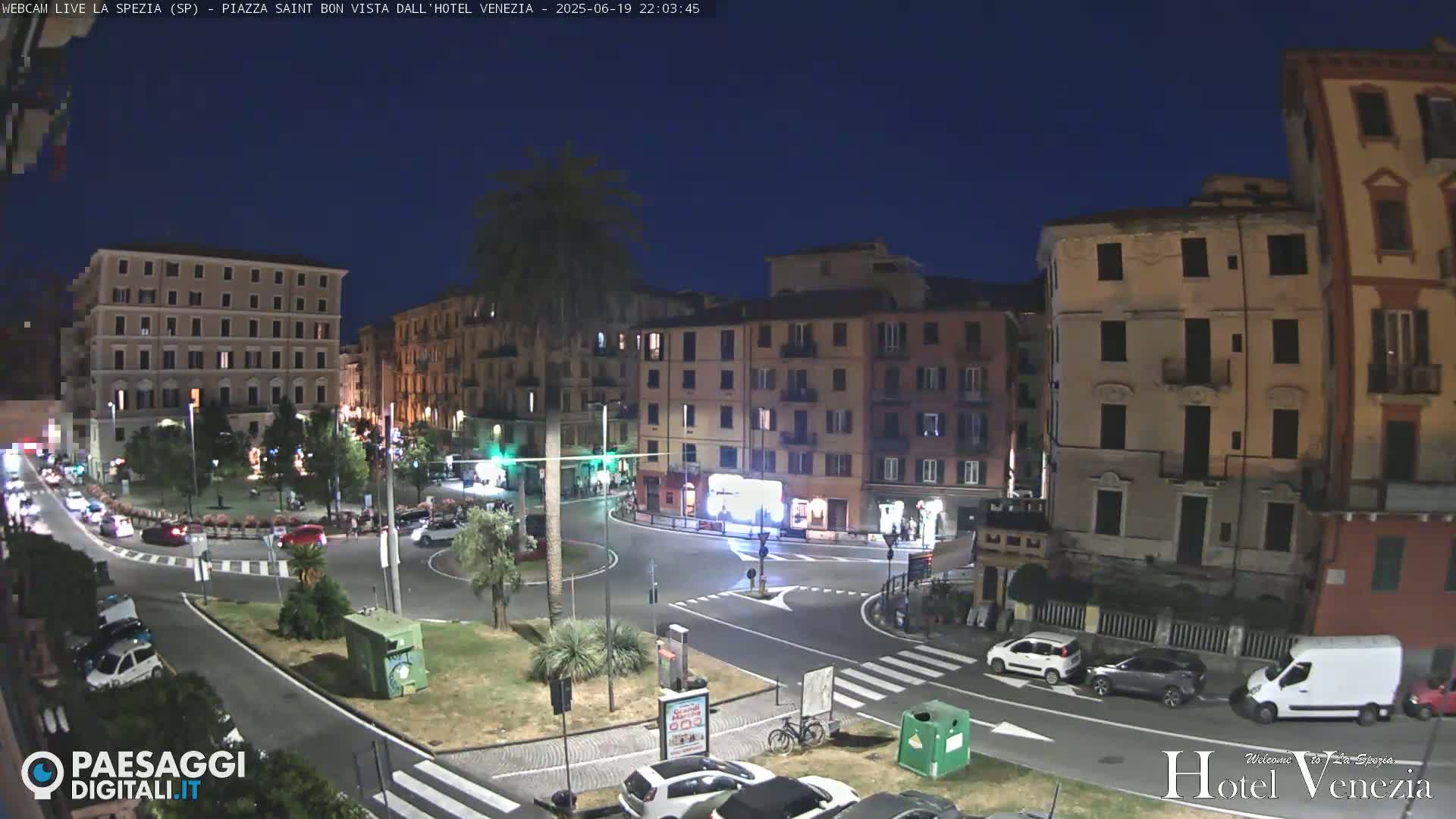 La Spezia Piazza Saint Bon Square Live Cam - Liguria, Italy