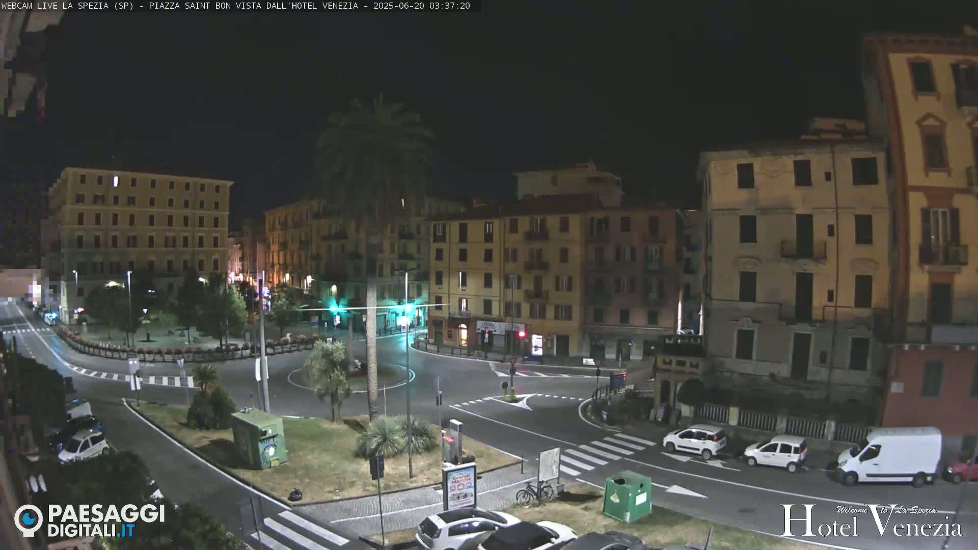 La Spezia Piazza Saint Bon Square Live Cam - Liguria, Italy