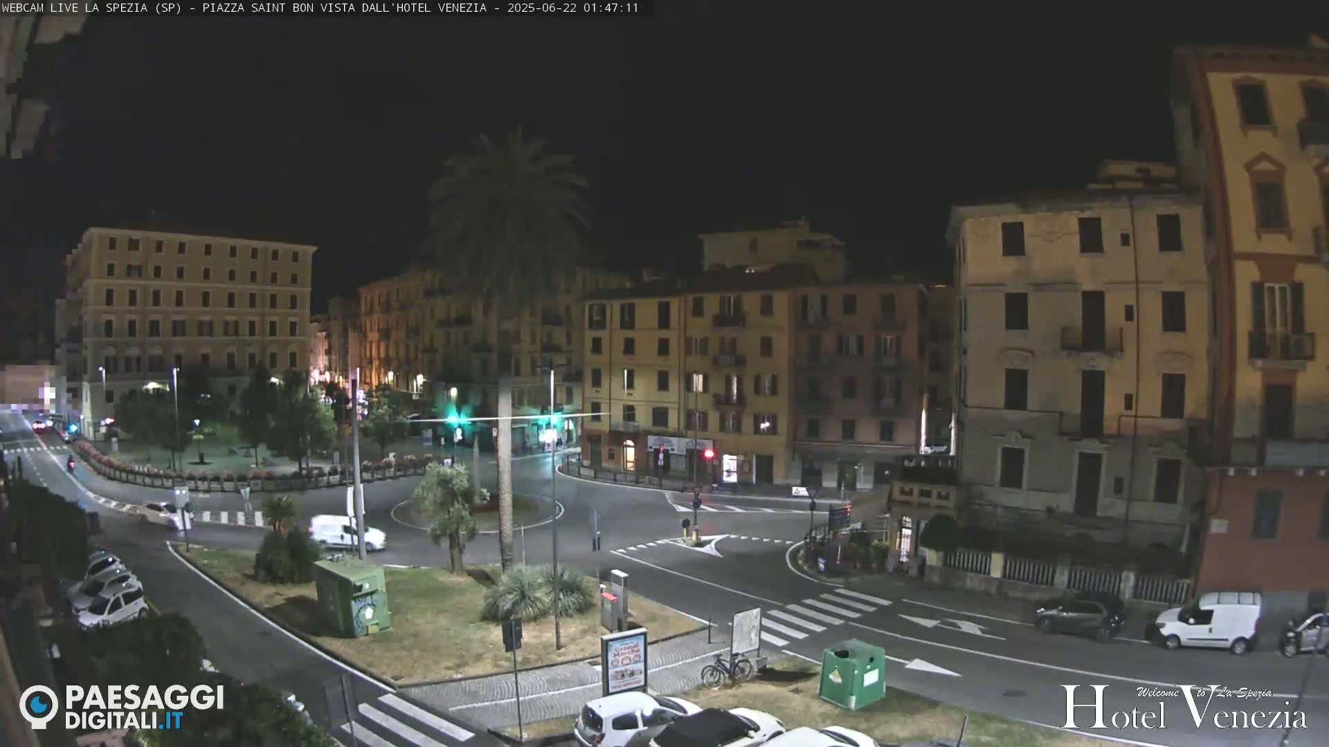 La Spezia Piazza Saint Bon Square Live Cam - Liguria, Italy