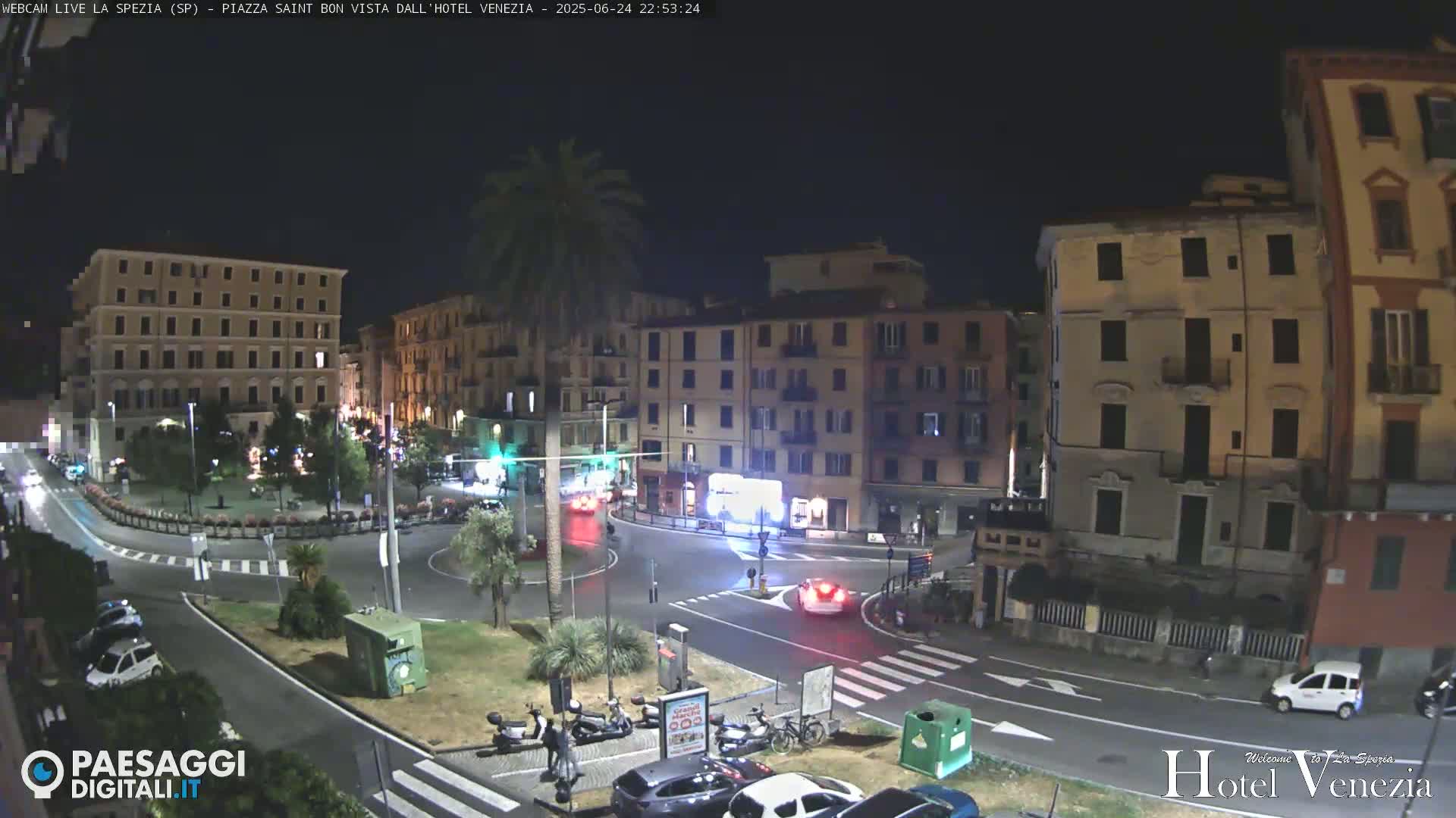 La Spezia Piazza Saint Bon Square Live Cam - Liguria, Italy