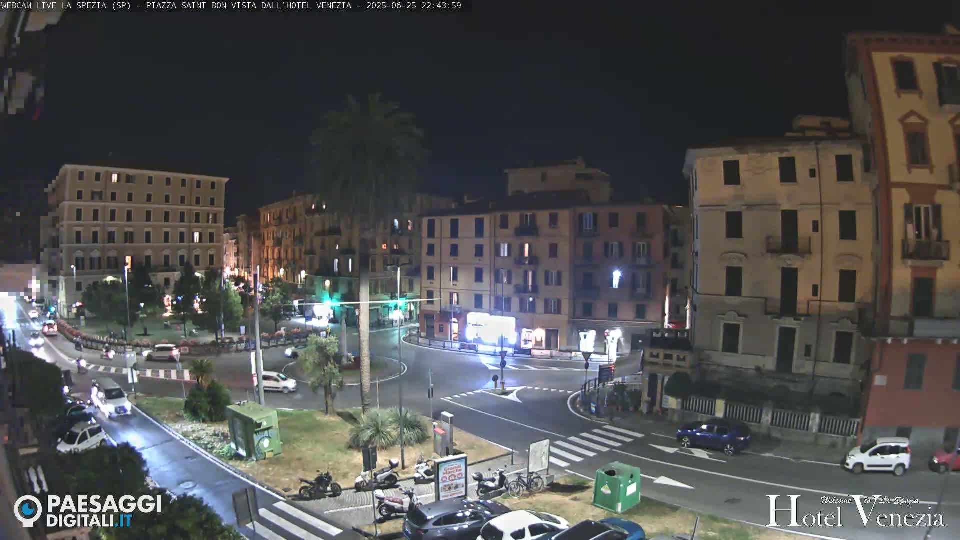La Spezia Piazza Saint Bon Square Live Cam - Liguria, Italy