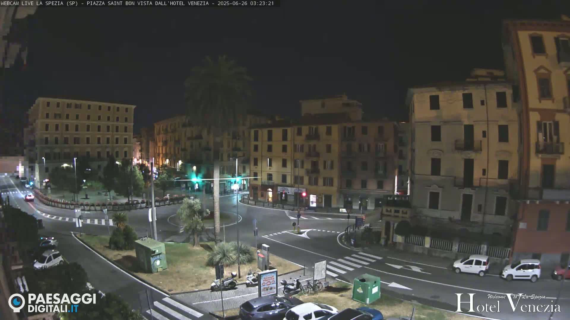 La Spezia Piazza Saint Bon Square Live Cam - Liguria, Italy