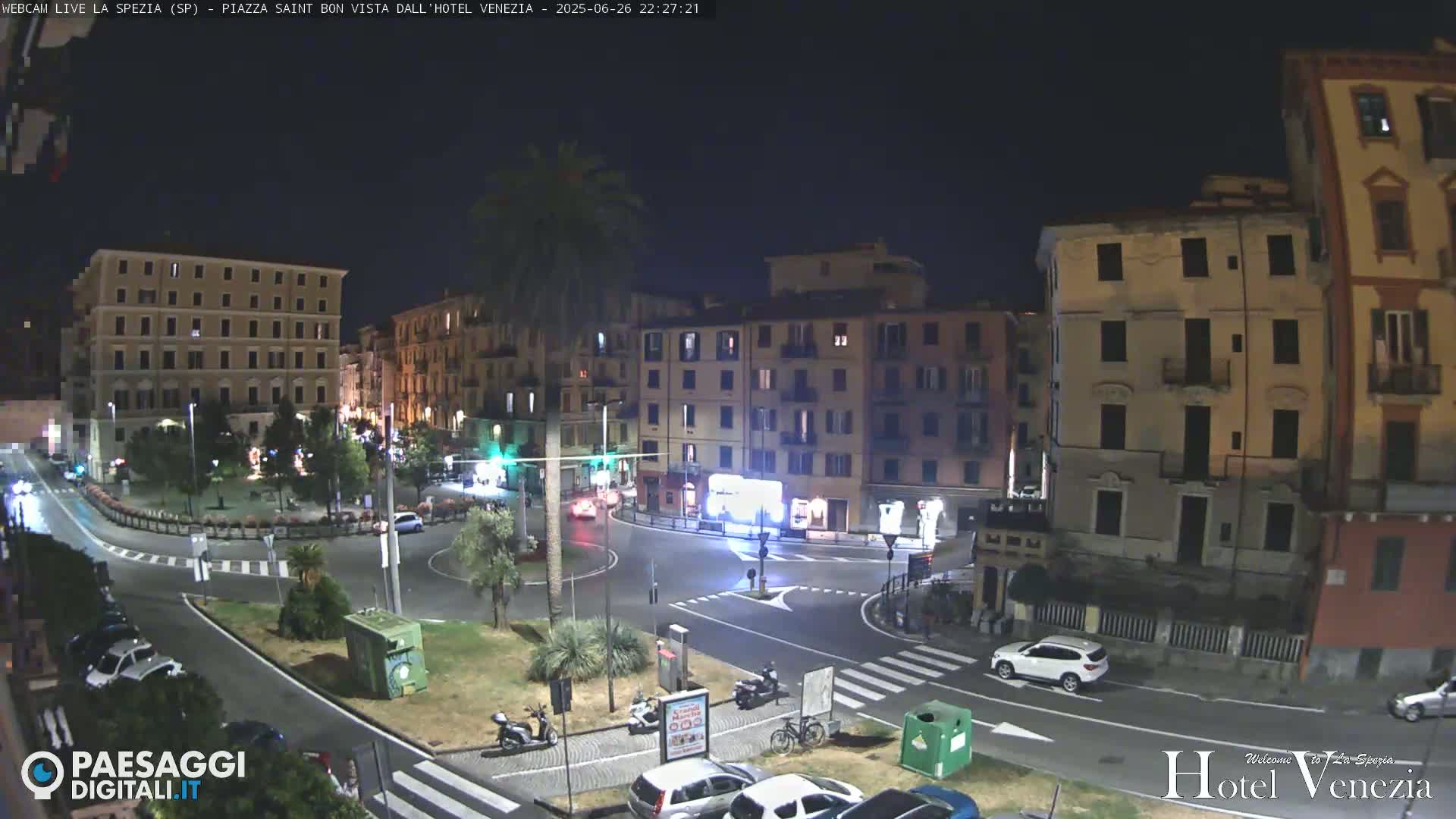 La Spezia Piazza Saint Bon Square Live Cam - Liguria, Italy
