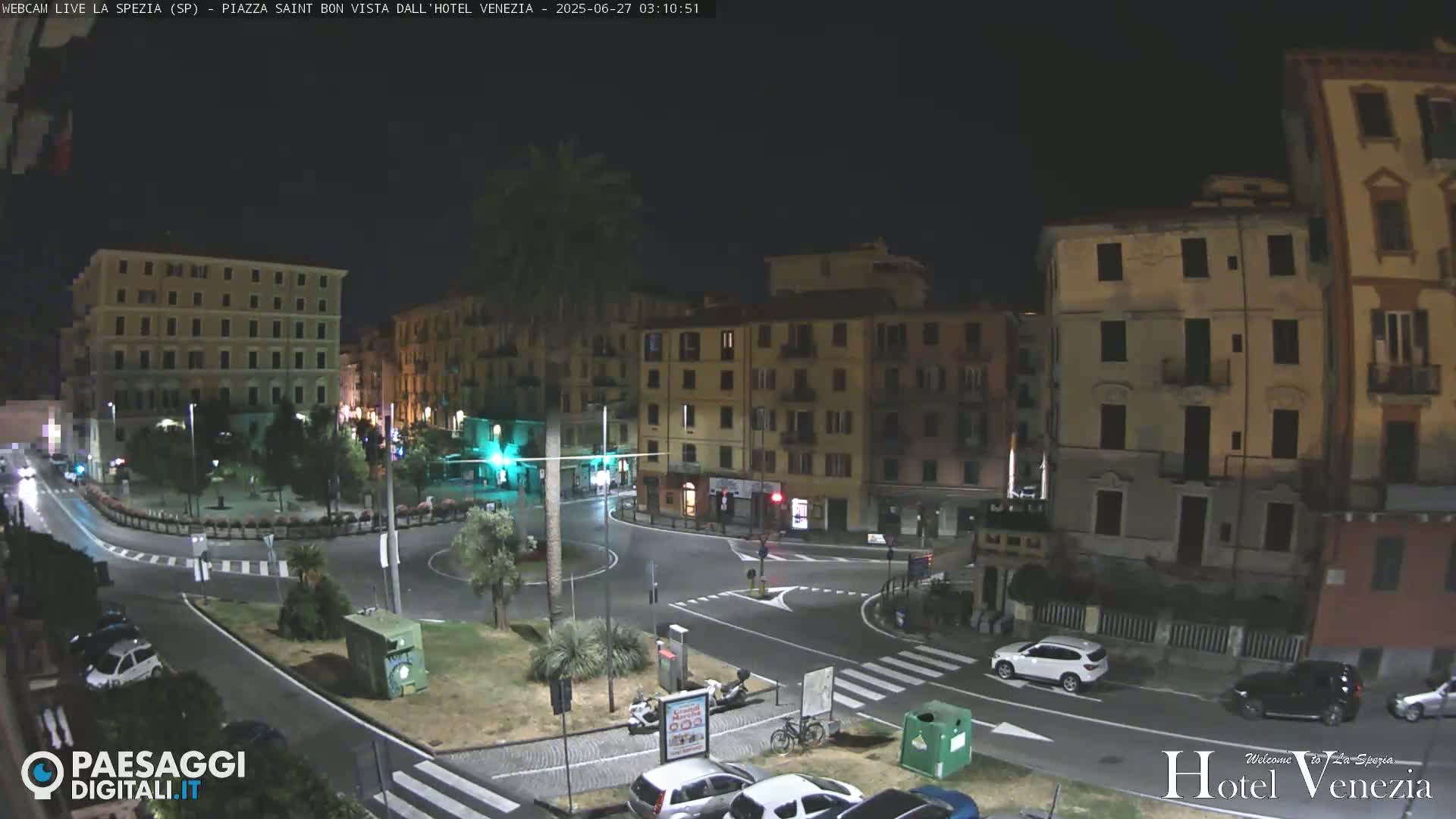 La Spezia Piazza Saint Bon Square Live Cam - Liguria, Italy
