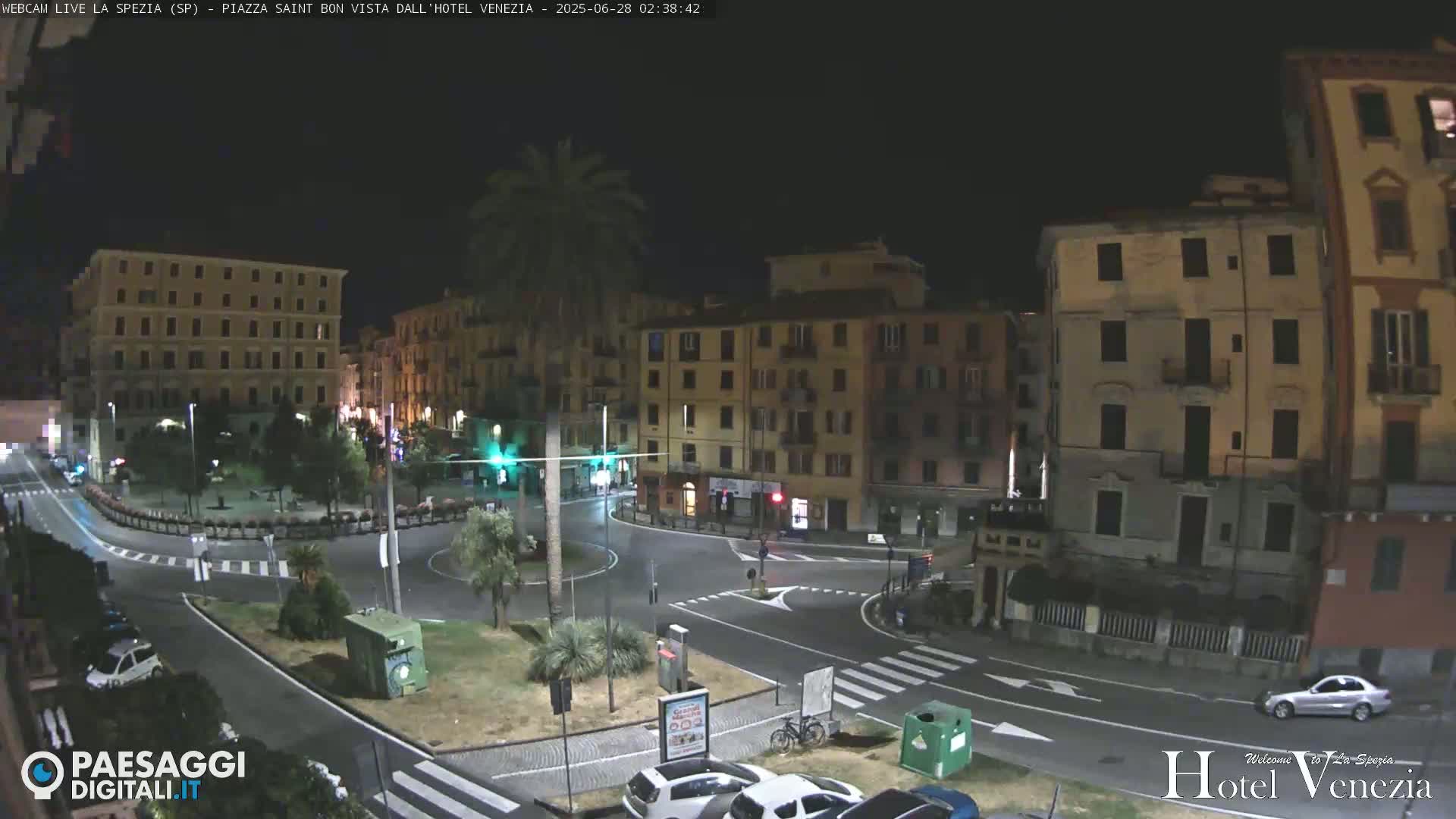 La Spezia Piazza Saint Bon Square Live Cam - Liguria, Italy