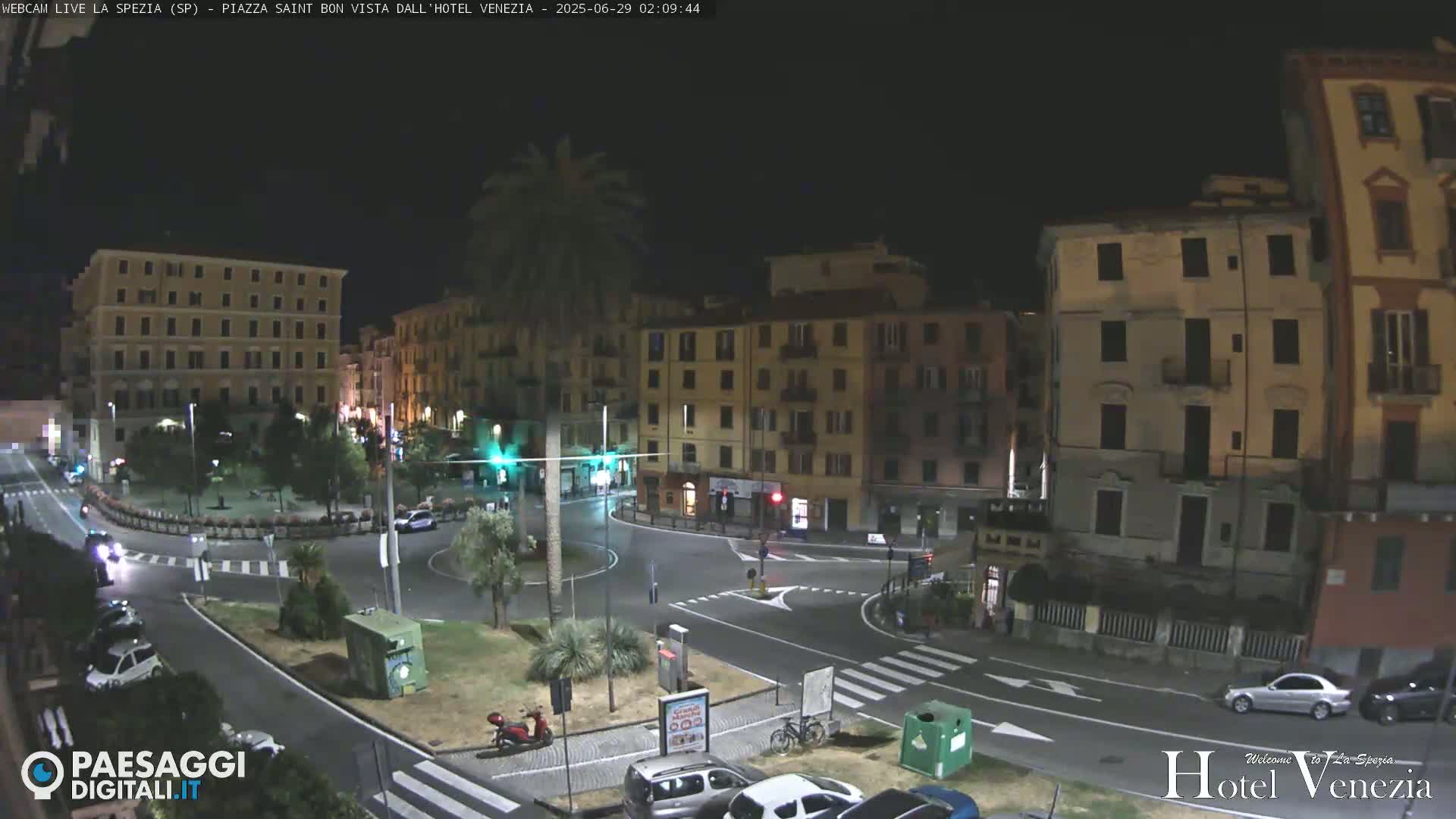La Spezia Piazza Saint Bon Square Live Cam - Liguria, Italy