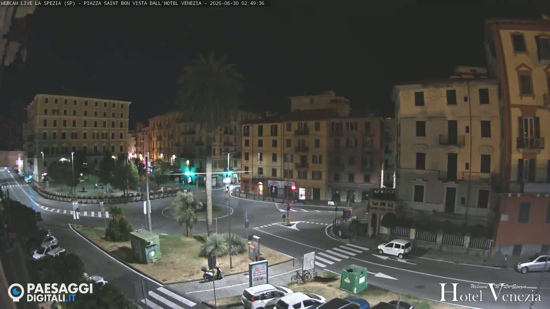 La Spezia Piazza Saint Bon Square Live Cam - Liguria, Italy