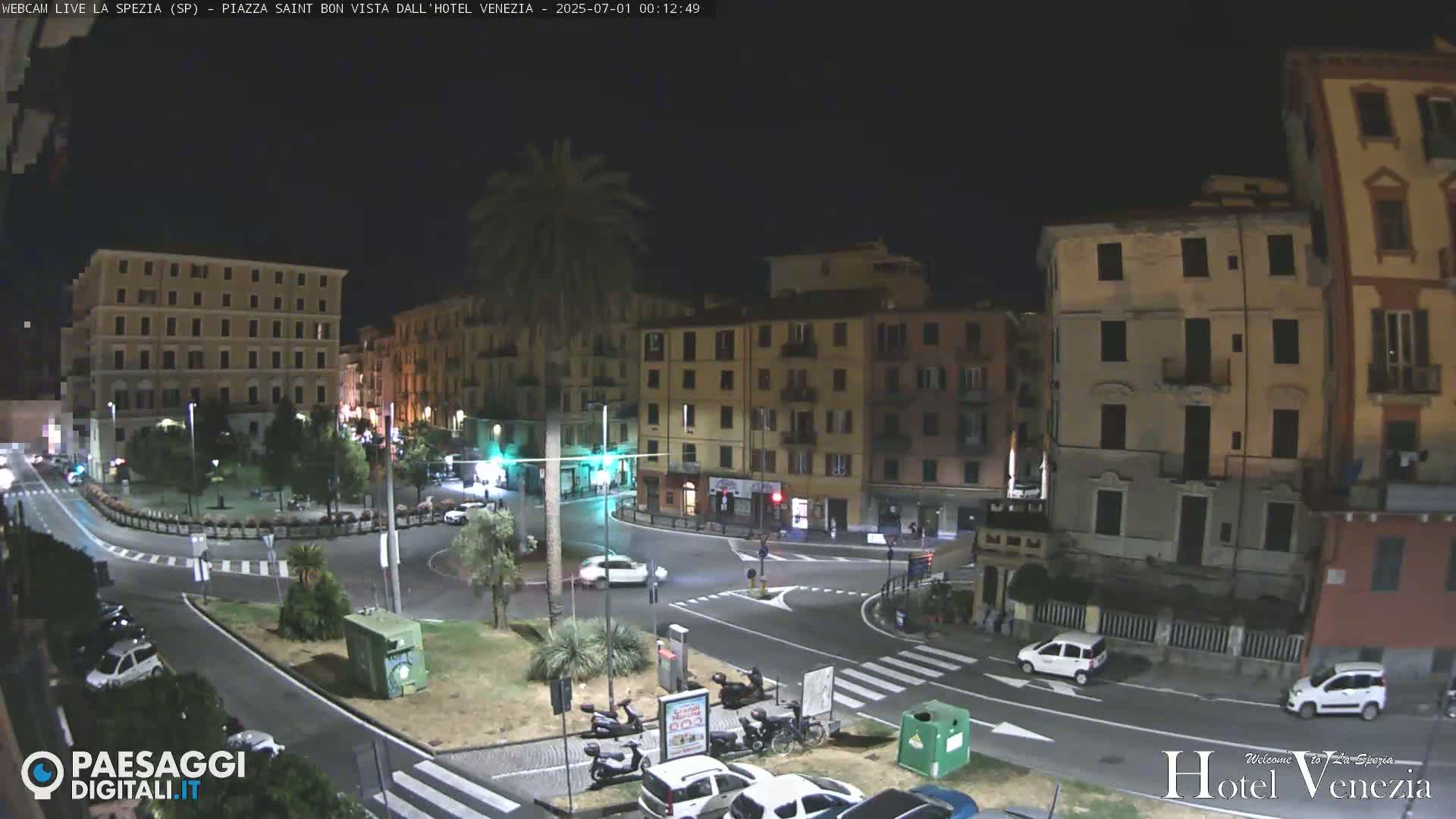 La Spezia Piazza Saint Bon Square Live Cam - Liguria, Italy
