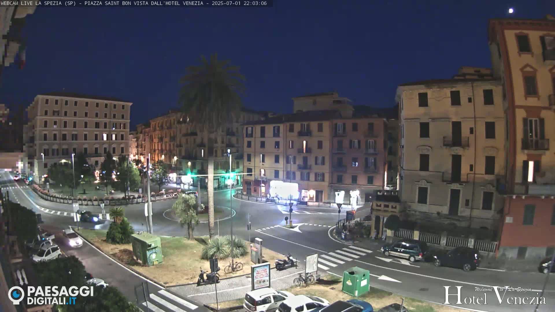 La Spezia Piazza Saint Bon Square Live Cam - Liguria, Italy