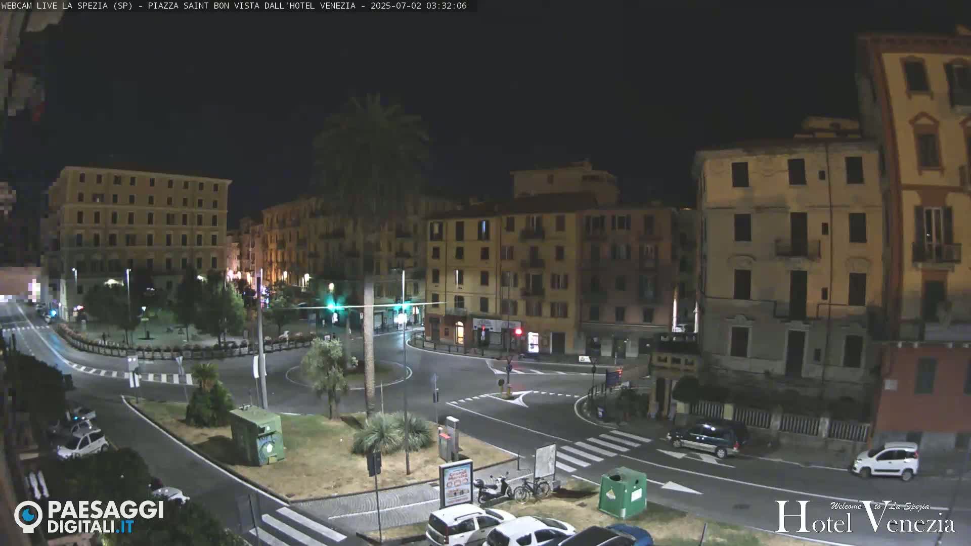 La Spezia Piazza Saint Bon Square Live Cam - Liguria, Italy
