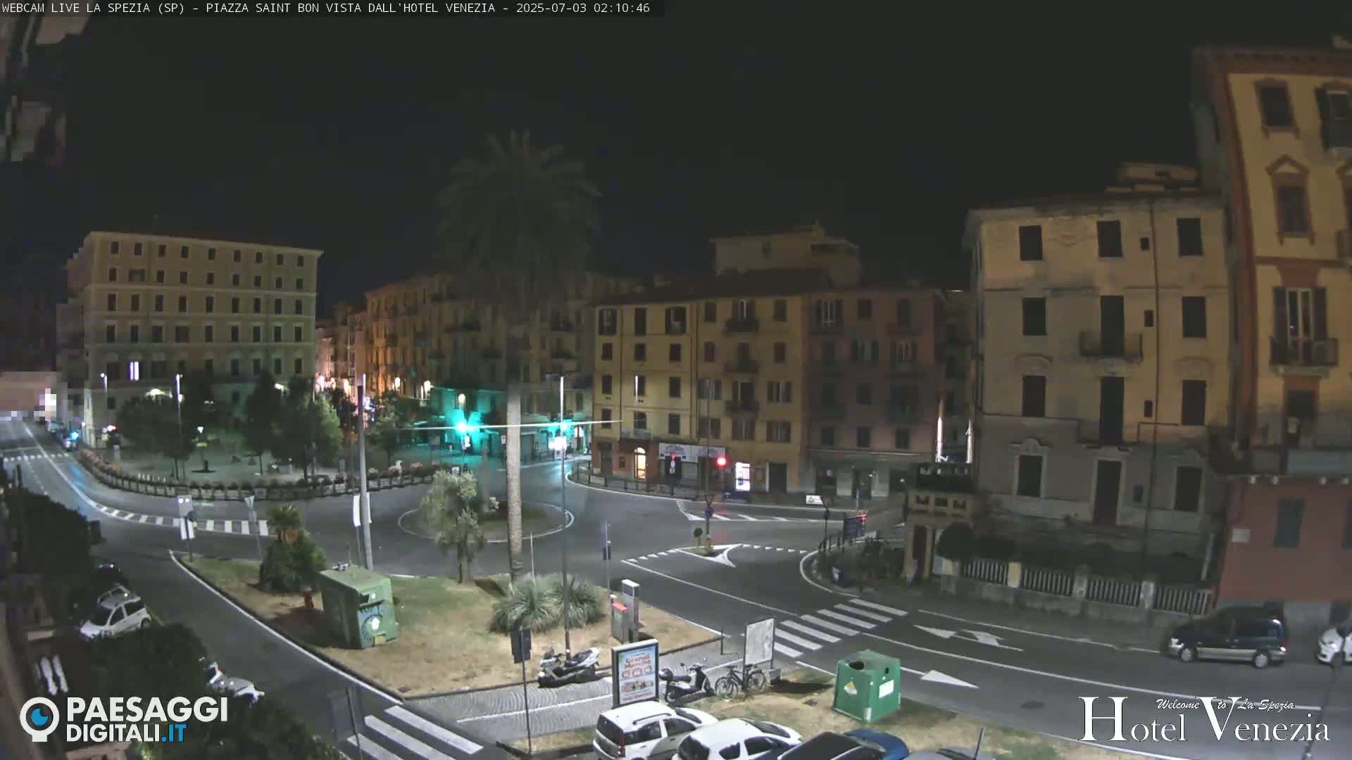 La Spezia Piazza Saint Bon Square Live Cam - Liguria, Italy