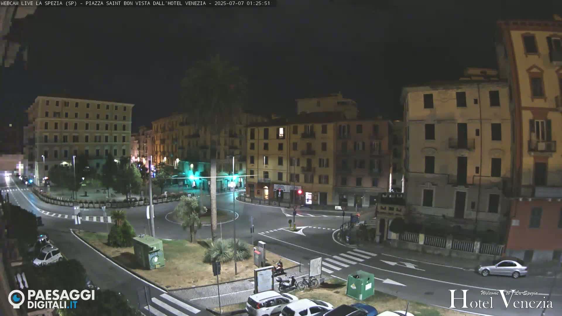 La Spezia Piazza Saint Bon Square Live Cam - Liguria, Italy