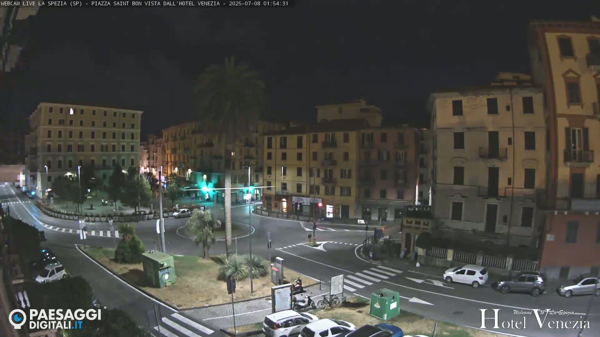 La Spezia Piazza Saint Bon Square Live Cam - Liguria, Italy
