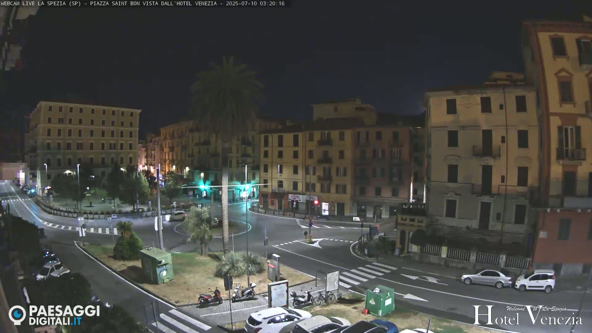 La Spezia Piazza Saint Bon Square Live Cam - Liguria, Italy