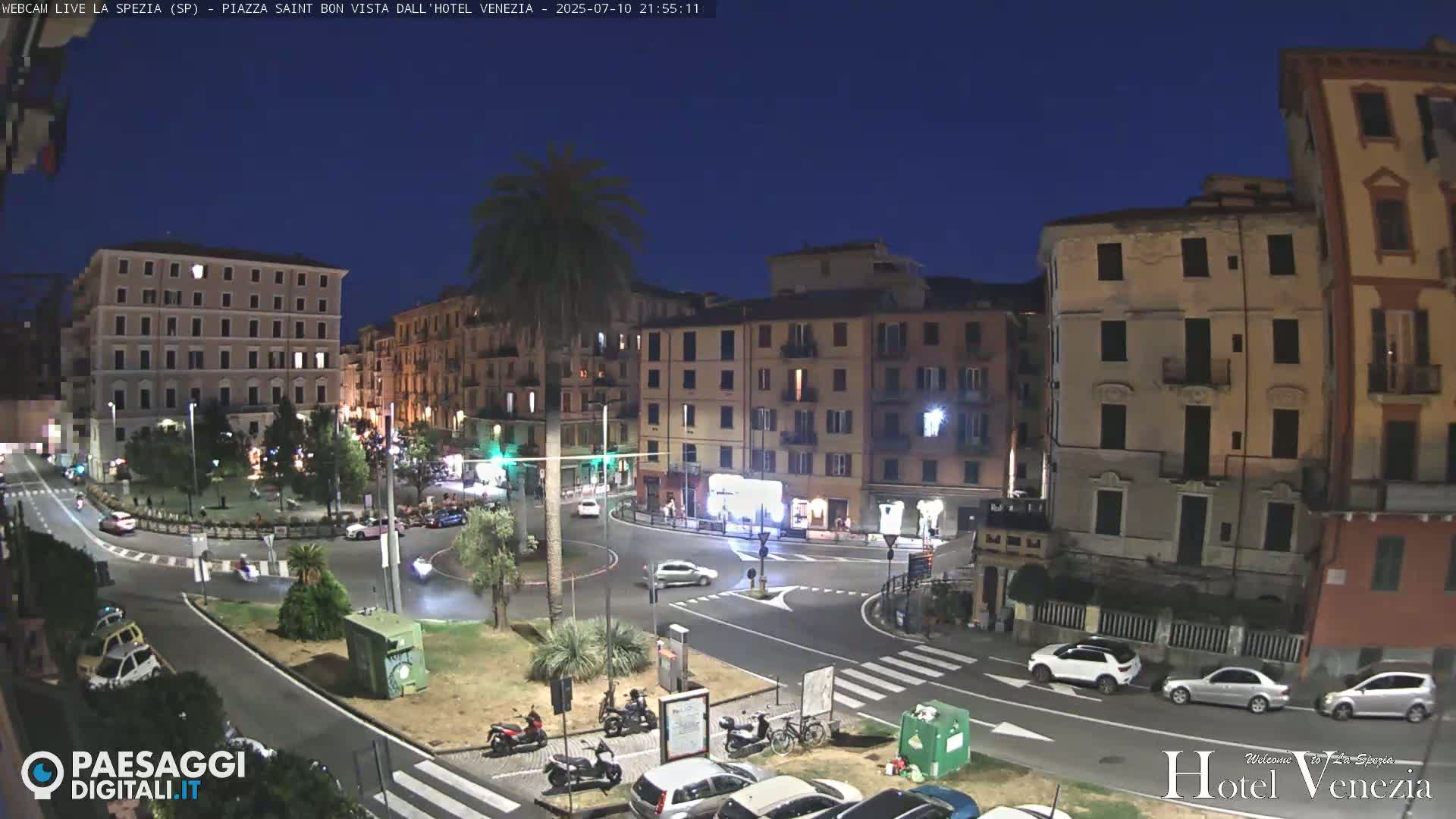 La Spezia Piazza Saint Bon Square Live Cam - Liguria, Italy