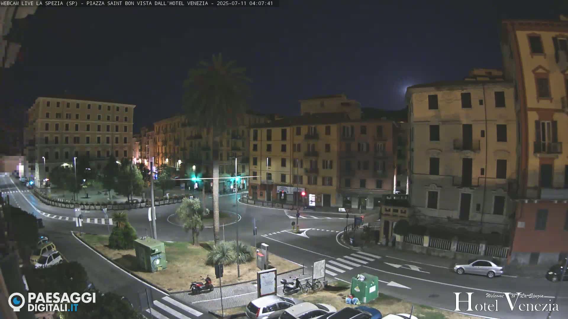 La Spezia Piazza Saint Bon Square Live Cam - Liguria, Italy