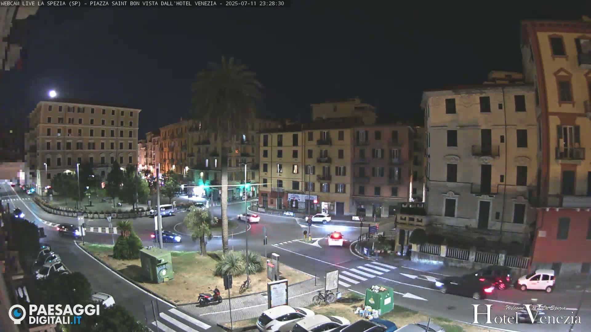 La Spezia Piazza Saint Bon Square Live Cam - Liguria, Italy