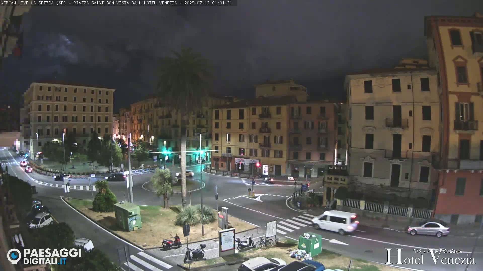 La Spezia Piazza Saint Bon Square Live Cam - Liguria, Italy