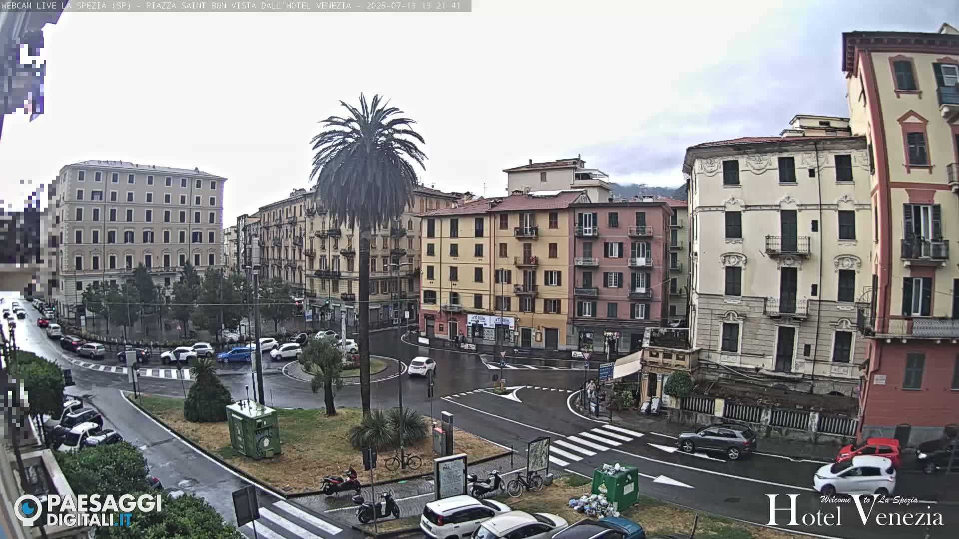 La Spezia Piazza Saint Bon Square Live Cam - Liguria, Italy