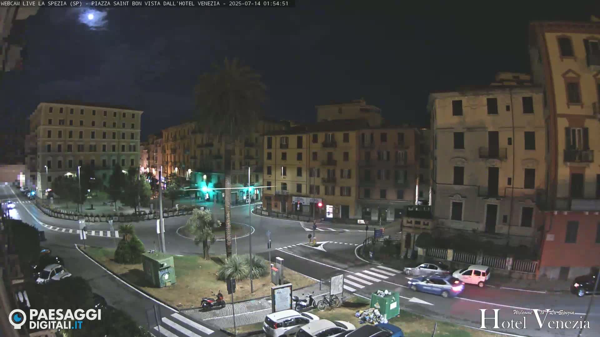 La Spezia Piazza Saint Bon Square Live Cam - Liguria, Italy