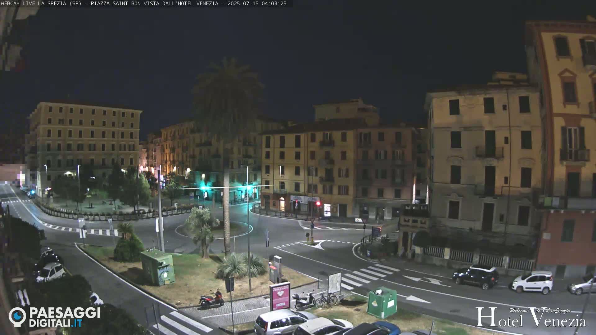 La Spezia Piazza Saint Bon Square Live Cam - Liguria, Italy