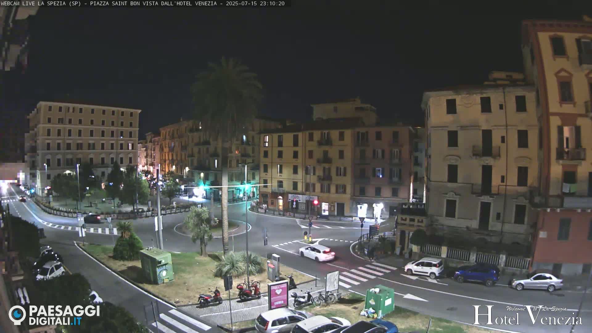 La Spezia Piazza Saint Bon Square Live Cam - Liguria, Italy