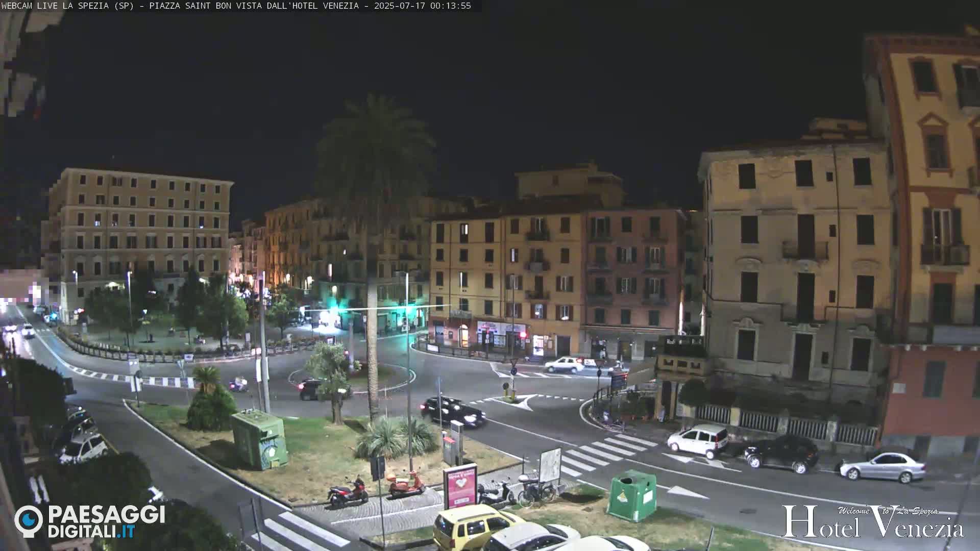 La Spezia Piazza Saint Bon Square Live Cam - Liguria, Italy