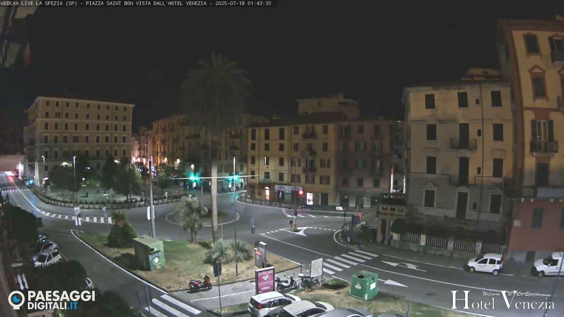 La Spezia Piazza Saint Bon Square Live Cam - Liguria, Italy