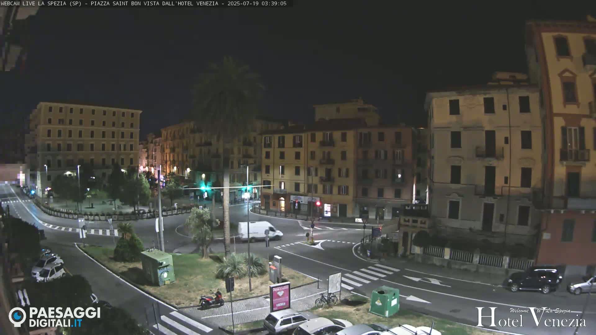La Spezia Piazza Saint Bon Square Live Cam - Liguria, Italy