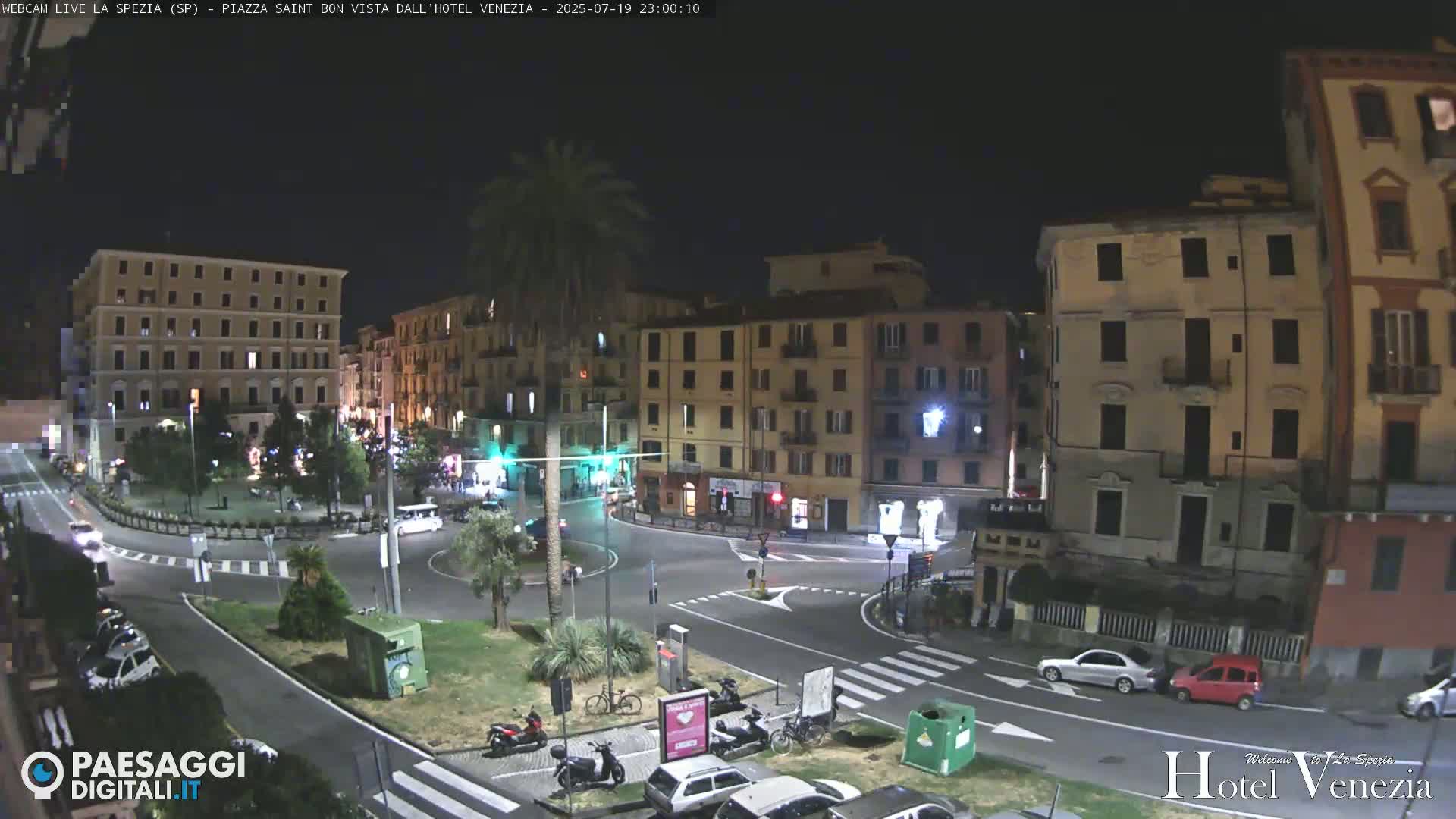La Spezia Piazza Saint Bon Square Live Cam - Liguria, Italy