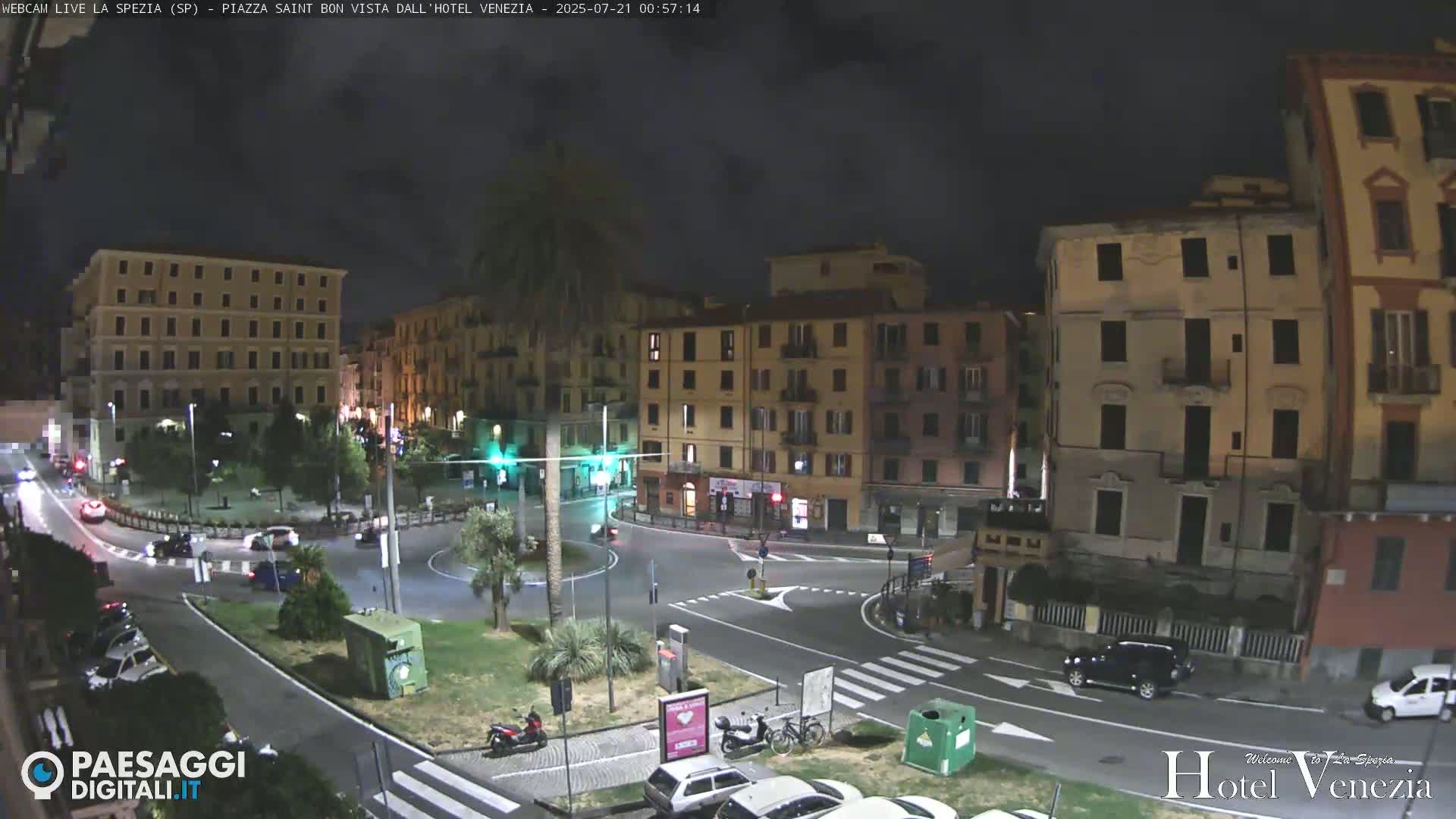 La Spezia Piazza Saint Bon Square Live Cam - Liguria, Italy