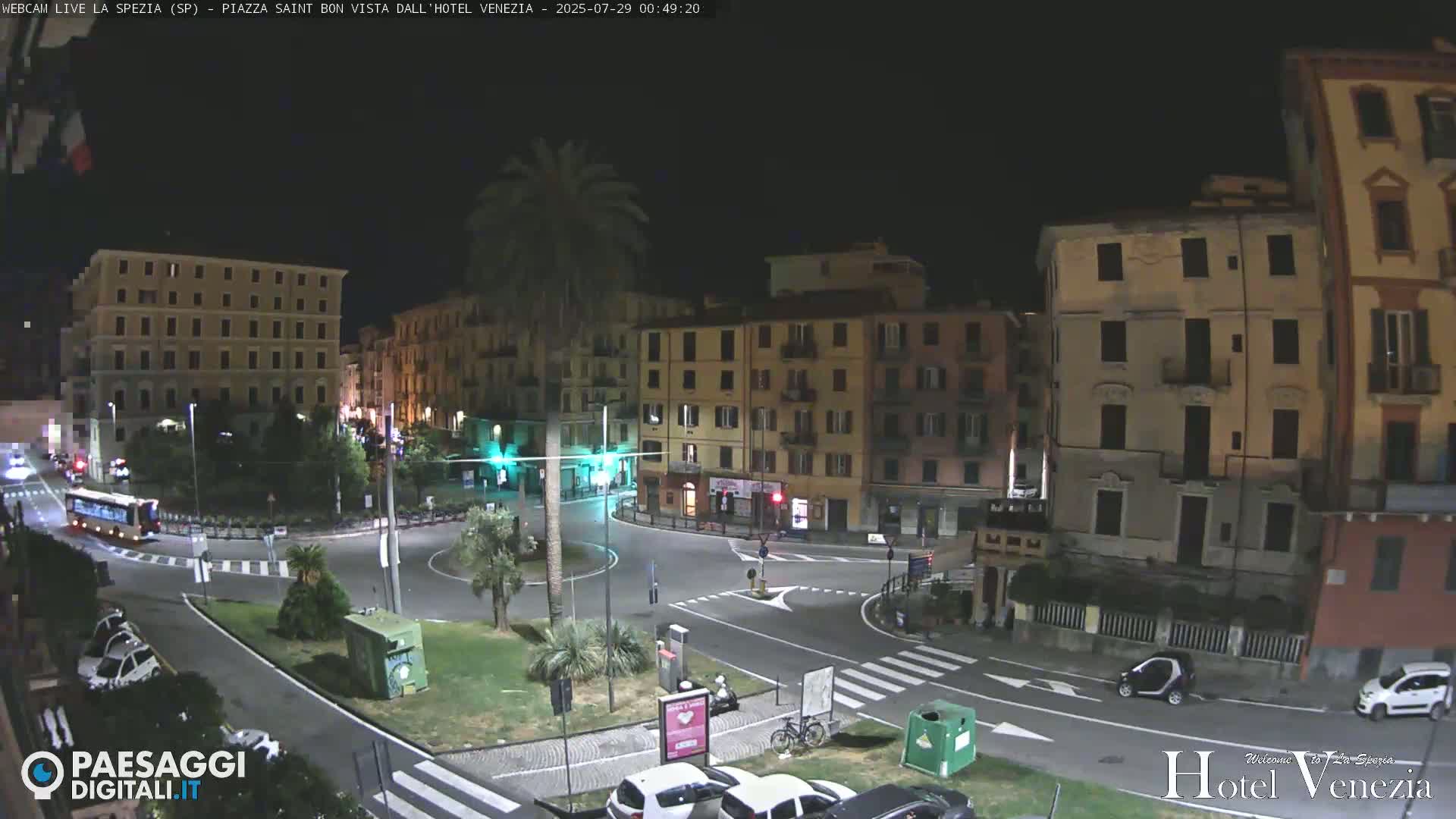 La Spezia Piazza Saint Bon Square Live Cam - Liguria, Italy
