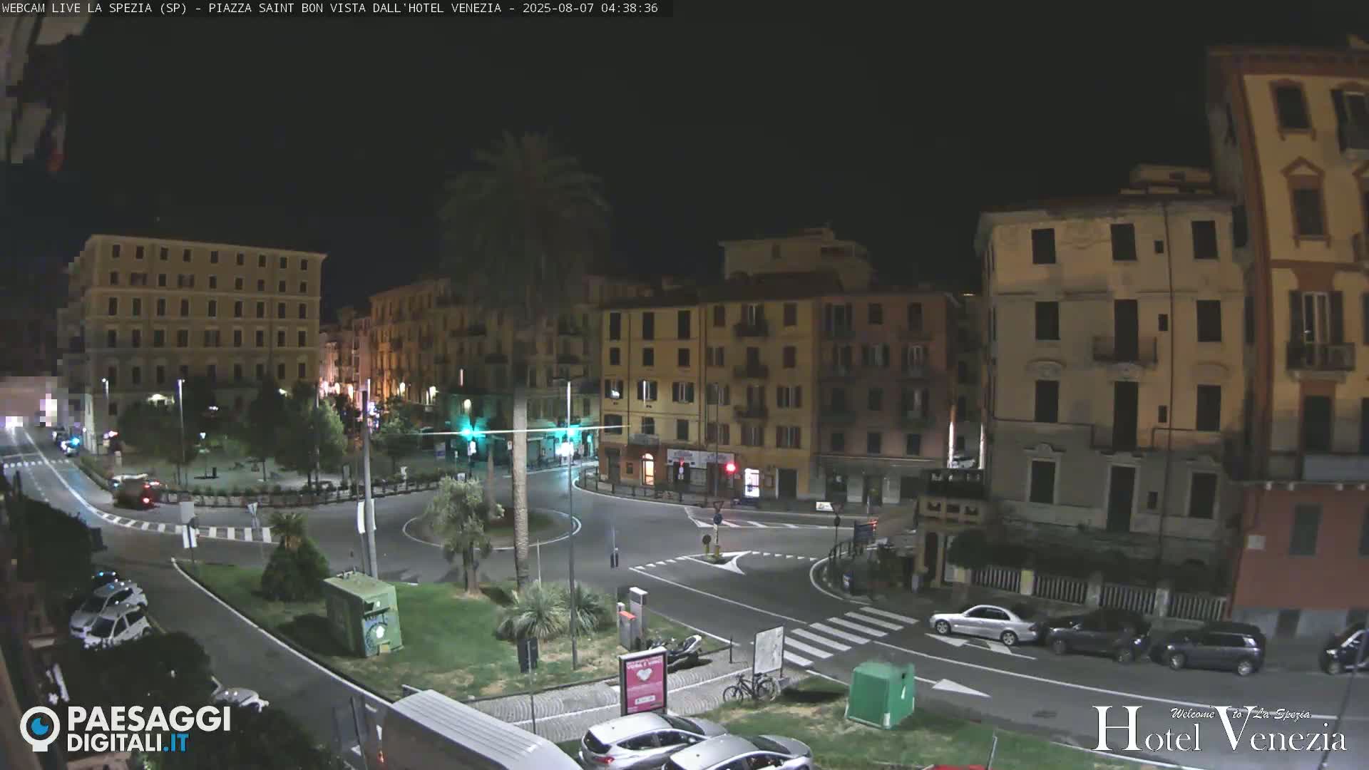 La Spezia Piazza Saint Bon Square Live Cam - Liguria, Italy