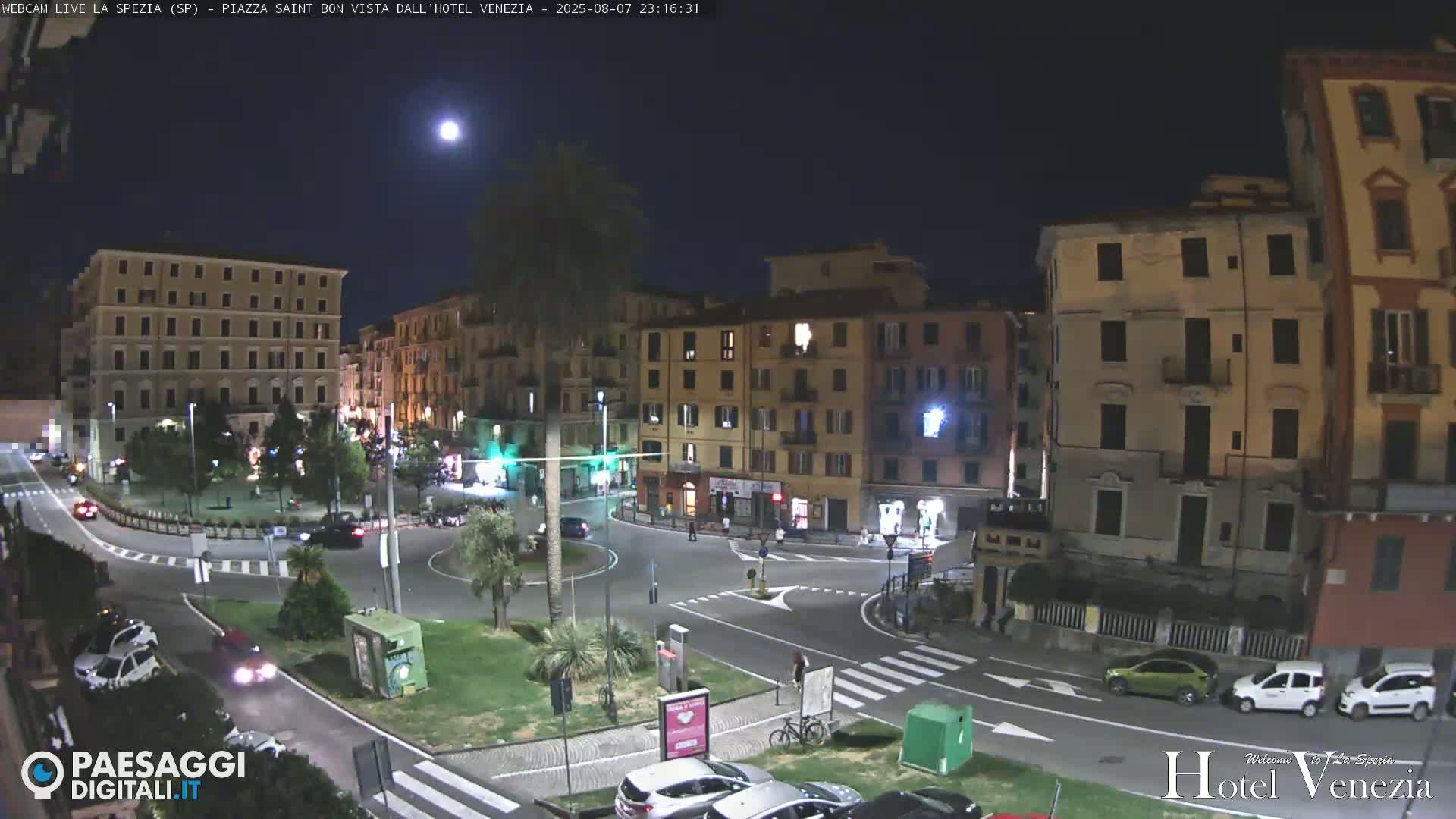 La Spezia Piazza Saint Bon Square Live Cam - Liguria, Italy