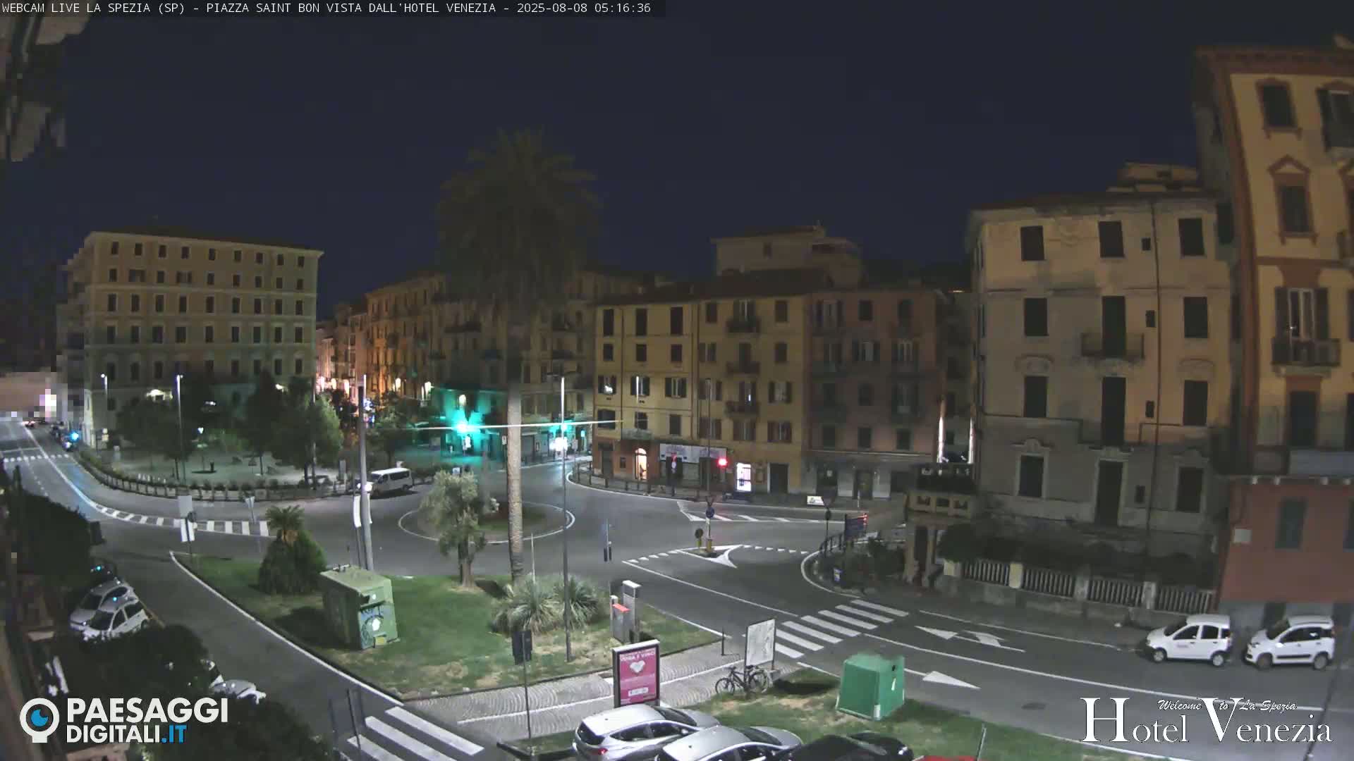 La Spezia Piazza Saint Bon Square Live Cam - Liguria, Italy