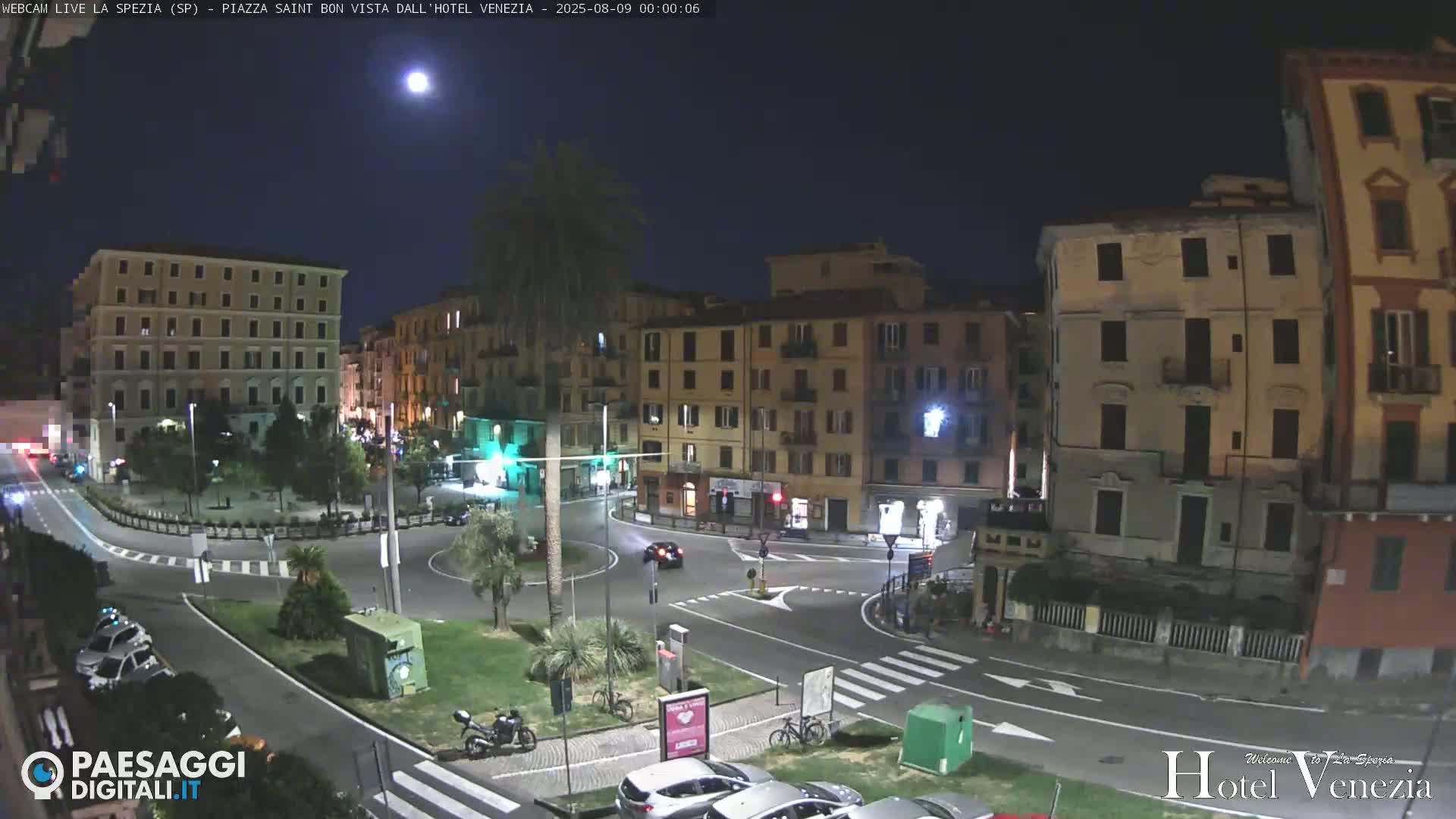 La Spezia Piazza Saint Bon Square Live Cam - Liguria, Italy