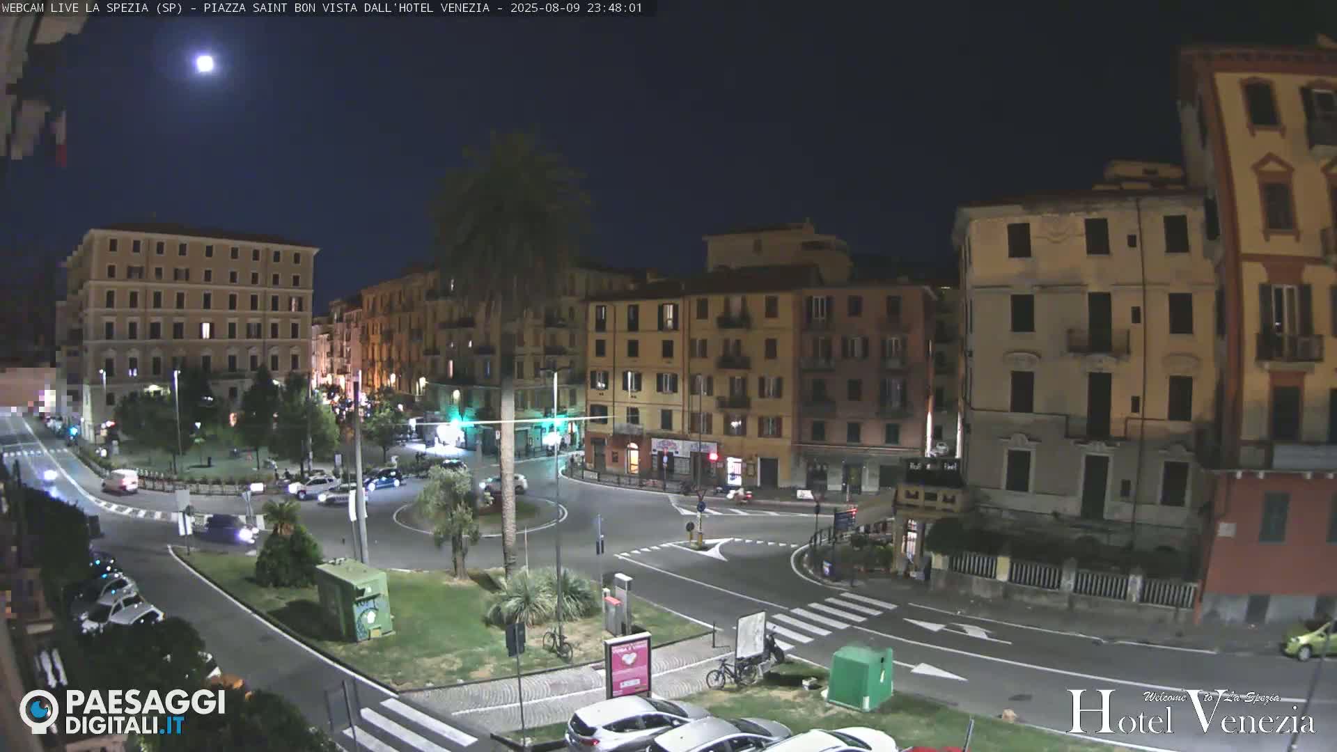 La Spezia Piazza Saint Bon Square Live Cam - Liguria, Italy