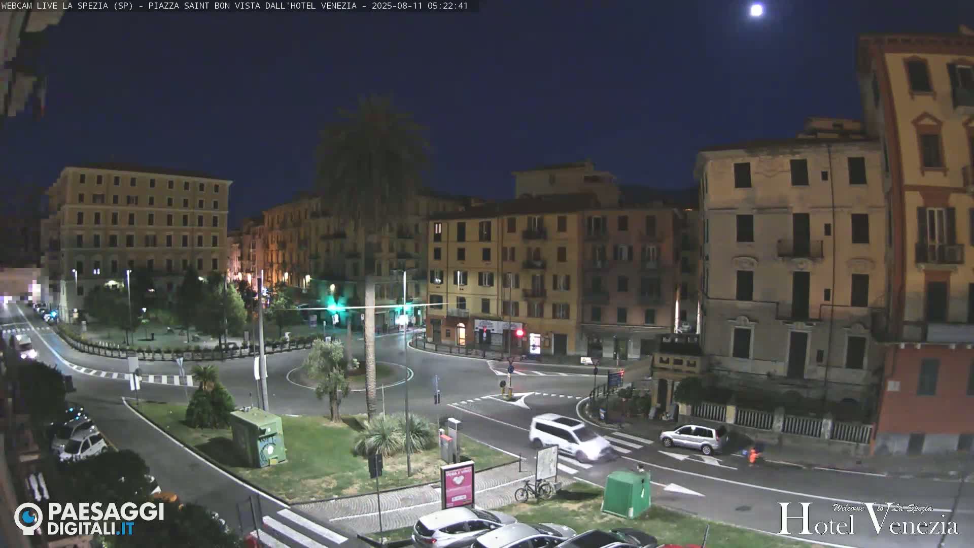 La Spezia Piazza Saint Bon Square Live Cam - Liguria, Italy